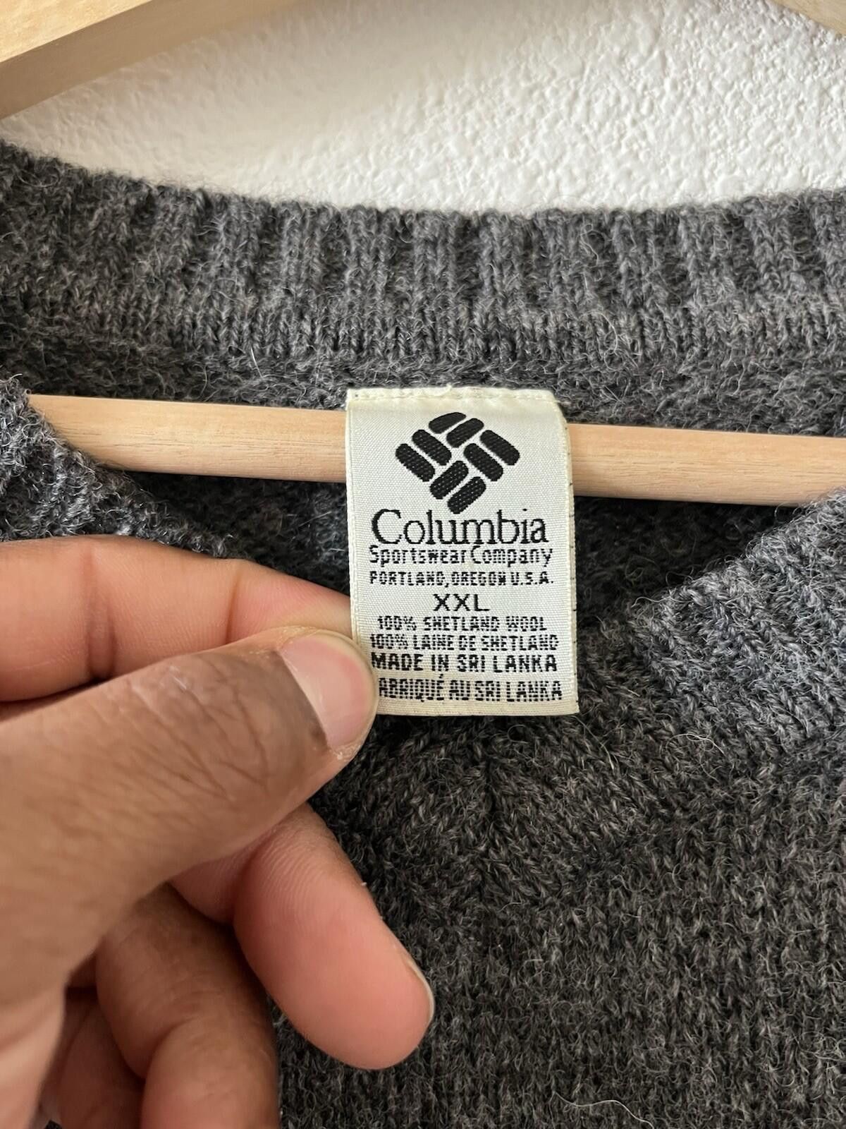 Columbia Vintage Columbia Sportswear Shetland Wool Sweater Vest XXL⁠ Size US XXL / EU 58 / 5 - 2 Thumbnail