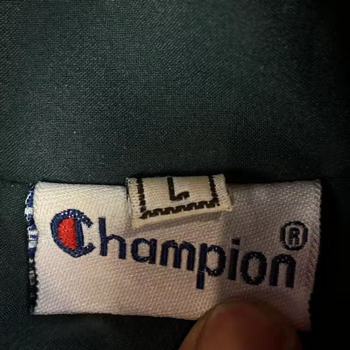 Champion × Vintage Mens Bomber Jacket Champion Vintage Big Logo Size L Size US L / EU 52-54 / 3 - 5 Thumbnail