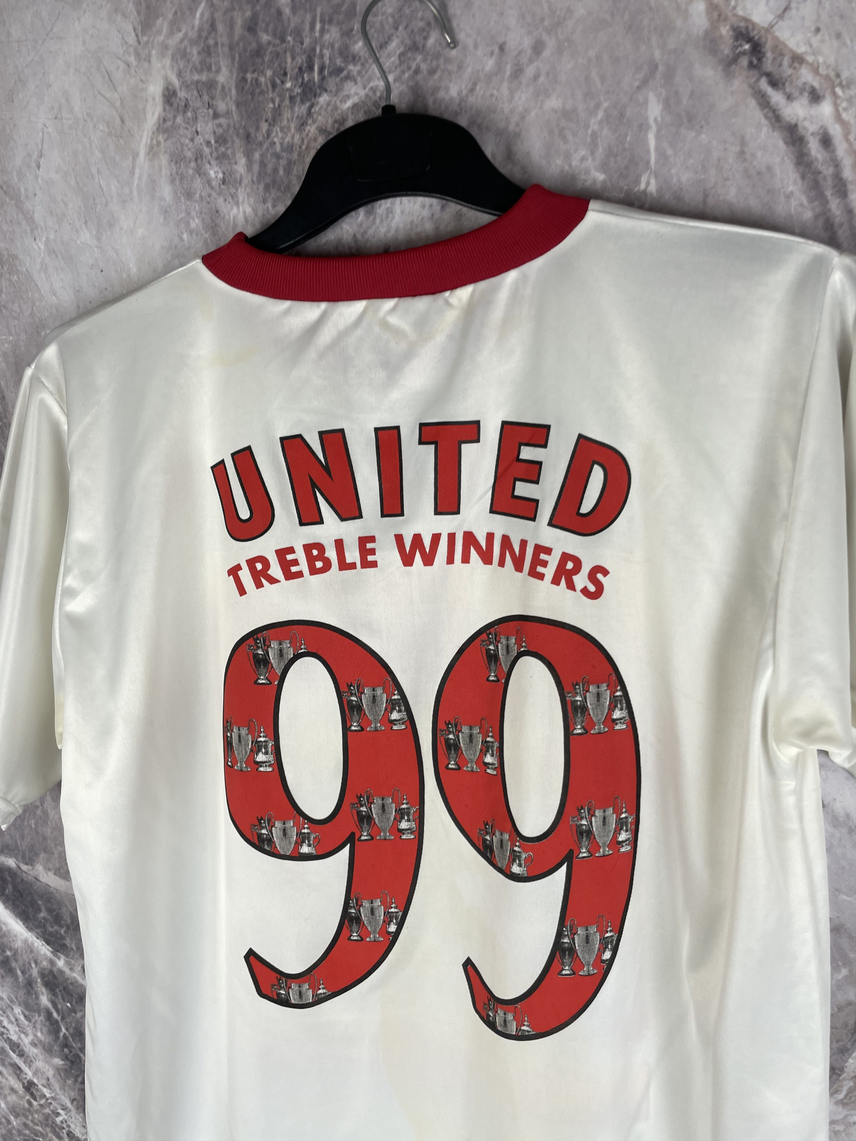 Vintage Manchester United Campions 1999 Vintage Tee Size US L / EU 52-54 / 3 - 12 Thumbnail