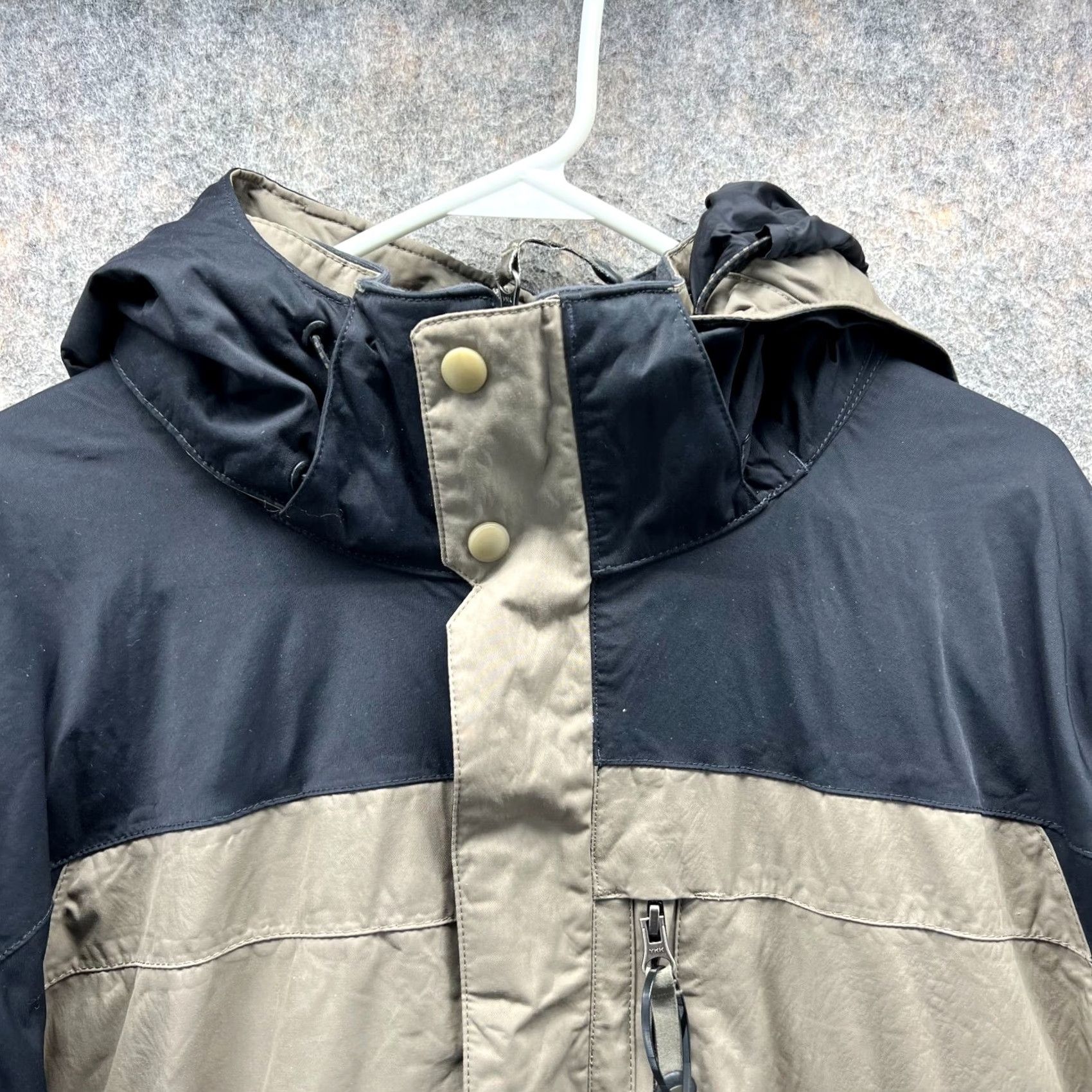 Vintage VINTAGE L.L. Bean Jacket Mens 2XL Tall Tan Black Full Zip Packaway Nylon Snowboarding Ski Jacket Mens 2XLT Beige Ski Vintage Mens Jackets Size US XXL / EU 58 / 5 - 3 Thumbnail