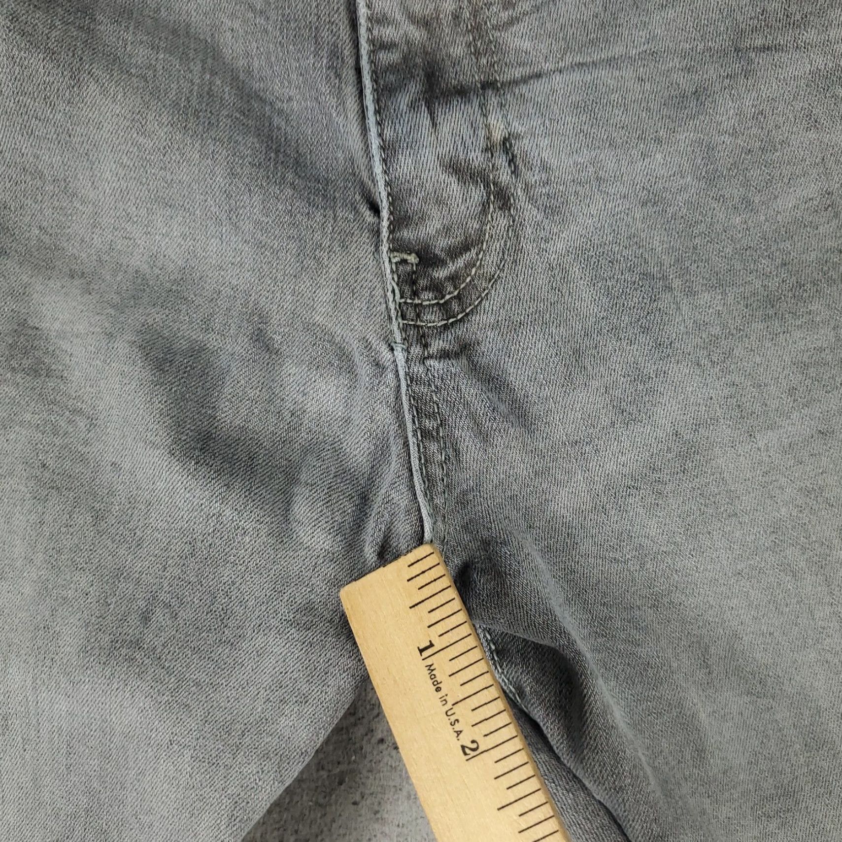 Jordan Craig Jordan Craig Jeans Men's 40x32 Gray Stretch Straight Denim Pants Size US 40 / EU 56 - 3 Thumbnail