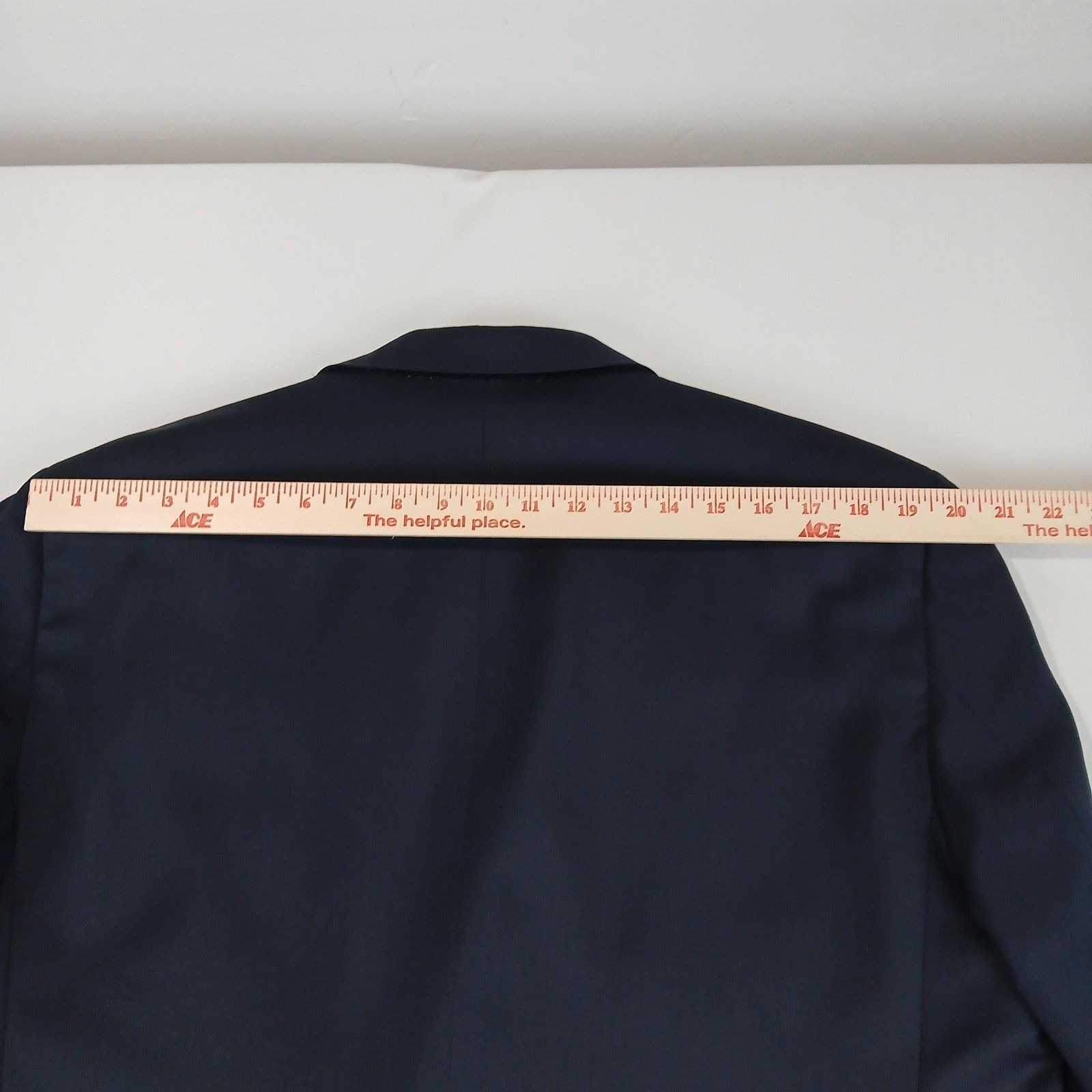Ermenegildo Zegna Ermenegildo Zegna Cloth Suit Mens 46 Long 38x32 Navy Blue Size 46L - 12 Thumbnail