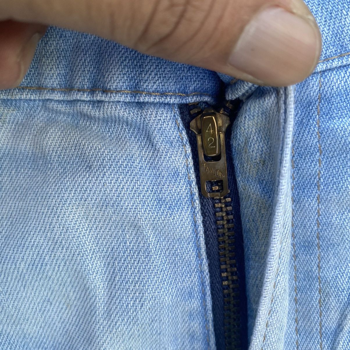 Levi's × Vintage Vintage Levis San Francisco Orange Tag Flare Denim Jeans Size US 34 / EU 50 - 7 Thumbnail