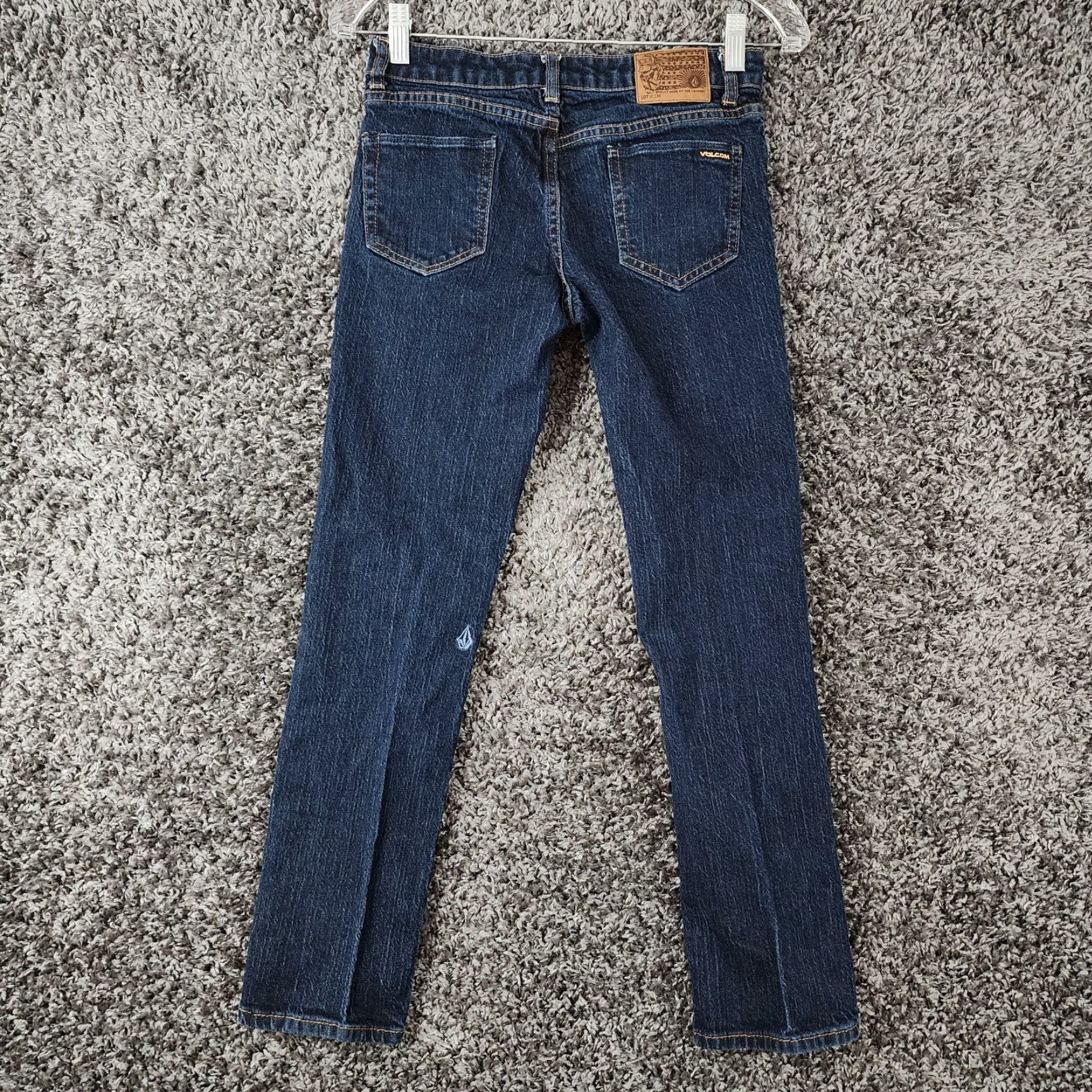 Volcom Volcom Vorta Jeans Slim Straight Men 27x27 Blue Denim Slimming Size US 27 - 6 Thumbnail