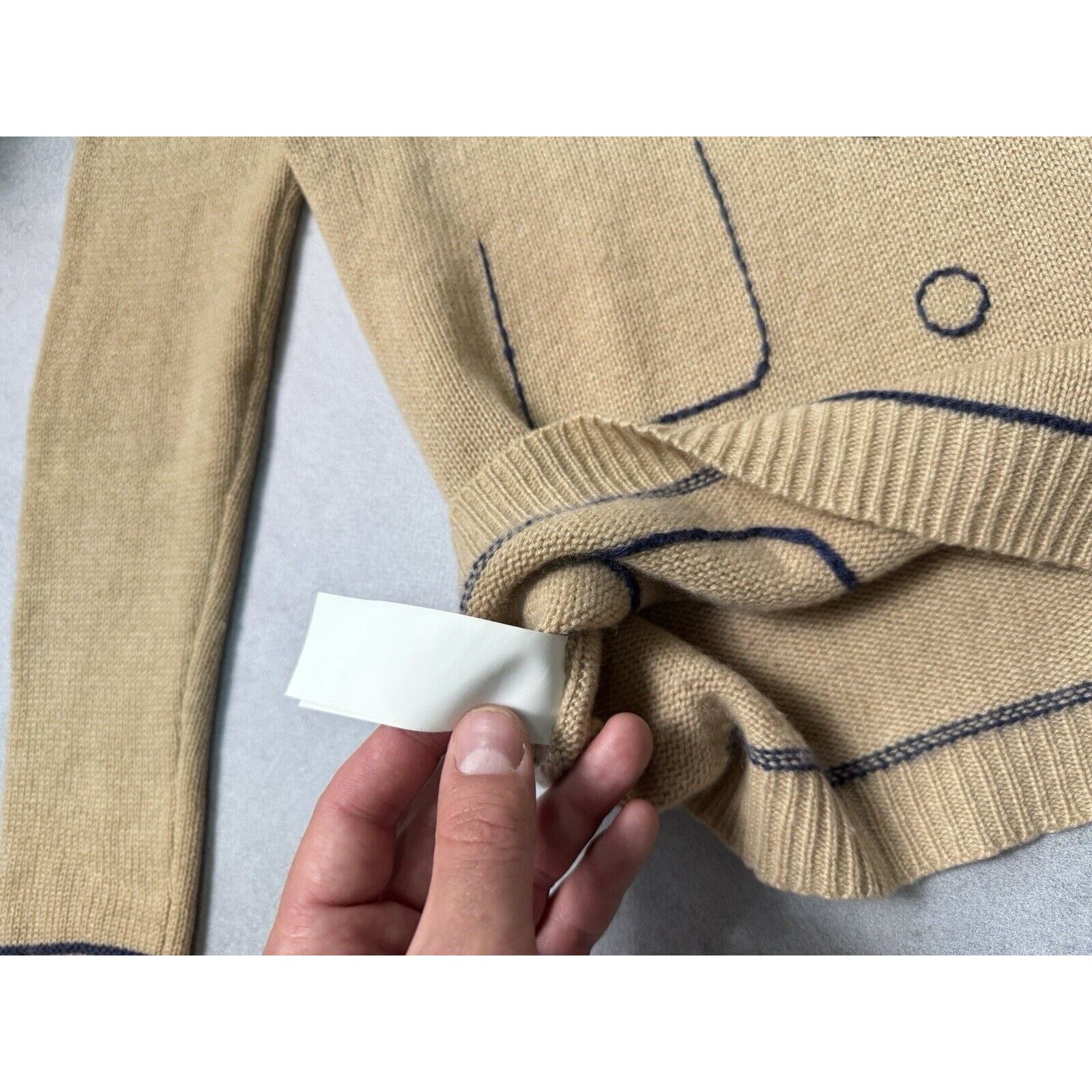 Marni Marni Cashmere Beige Sweater Wool Size S / US 4 / IT 40 - 10 Thumbnail