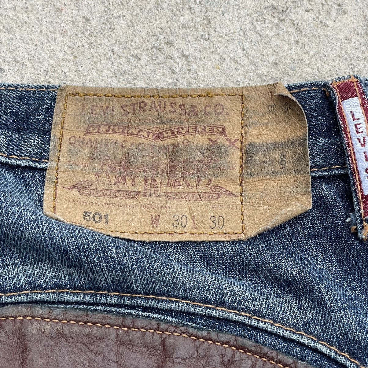 Levi's × Levi's Made & Crafted × Levi's Vintage Clothing “LEVI’S ENGINEERED” 501 SELVEDGE BIG E VINTAGE ‘95 DENIM Size US 30 / EU 46 - 9 Thumbnail