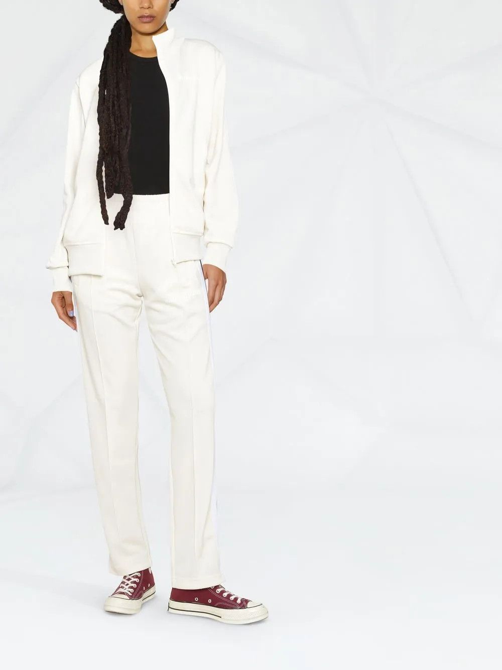 Palm Angels o1y1125 Sweatpant in Ivory Size 30" / US 8 / IT 44 - 4 Thumbnail