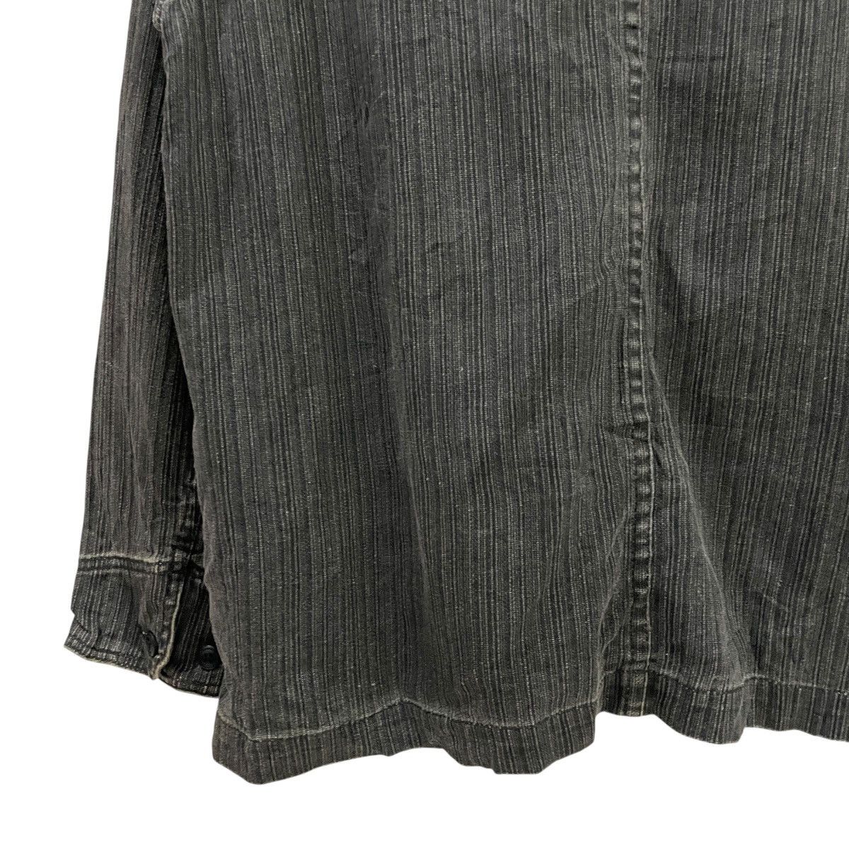 Japanese Brand Vintage Jungle Storm Stripe Denim Jacket Size US L / EU 52-54 / 3 - 10 Thumbnail