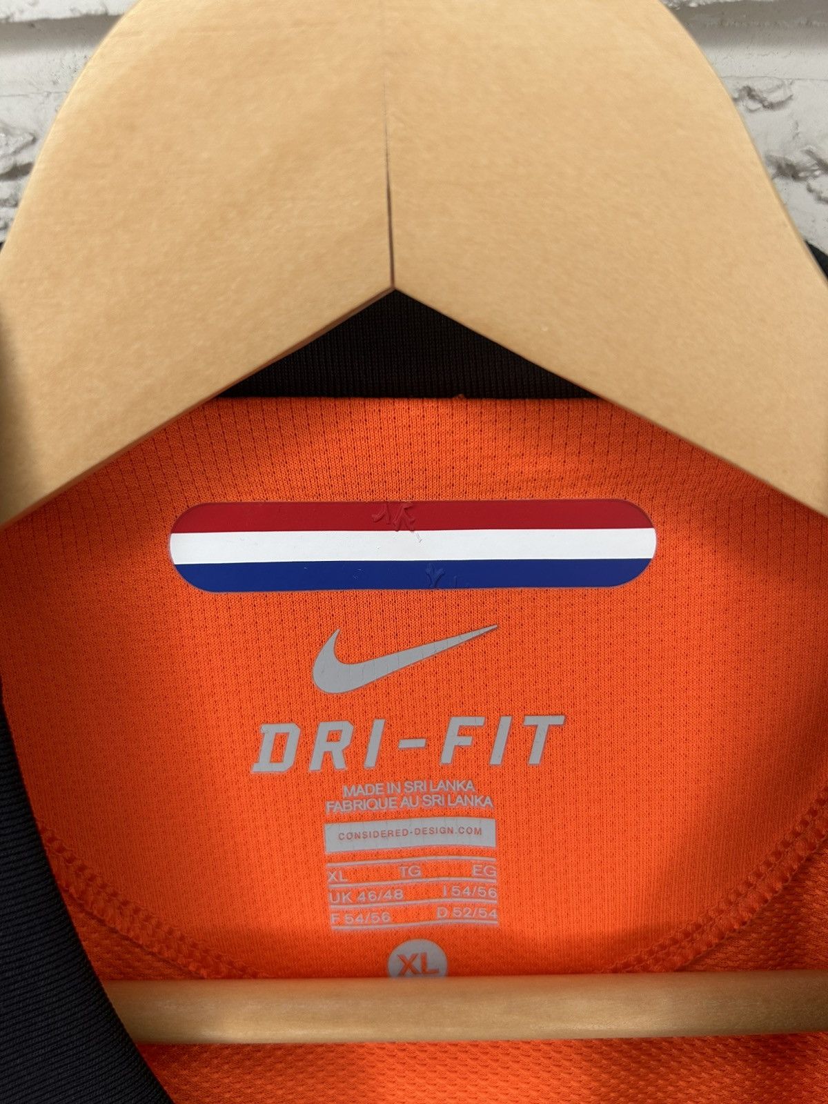 Nike Nike Netherlands National Team 2010 Home Jersey Size US XL / EU 56 / 4 - 16 Thumbnail