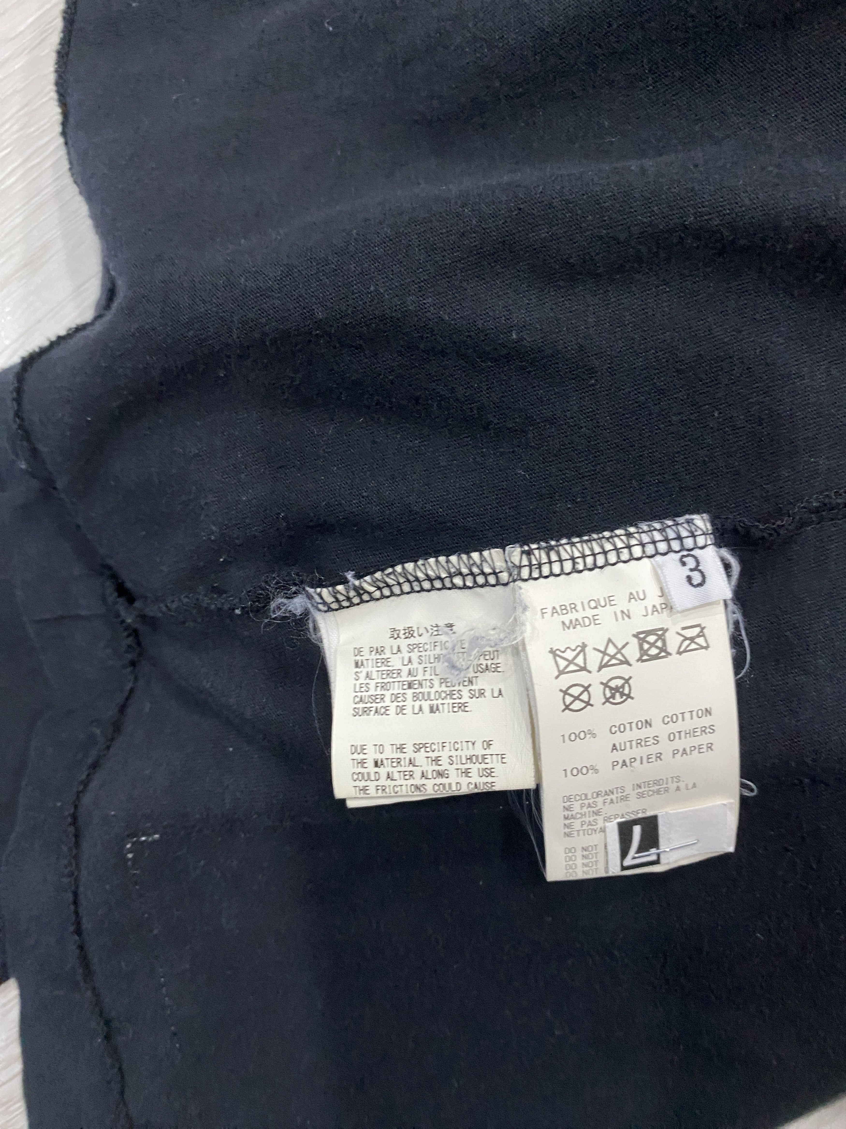 Yohji Yamamoto Yohji Yamamoto Longsleeve HH - T90 - 880 Size US S / EU 44-46 / 1 - 9 Thumbnail