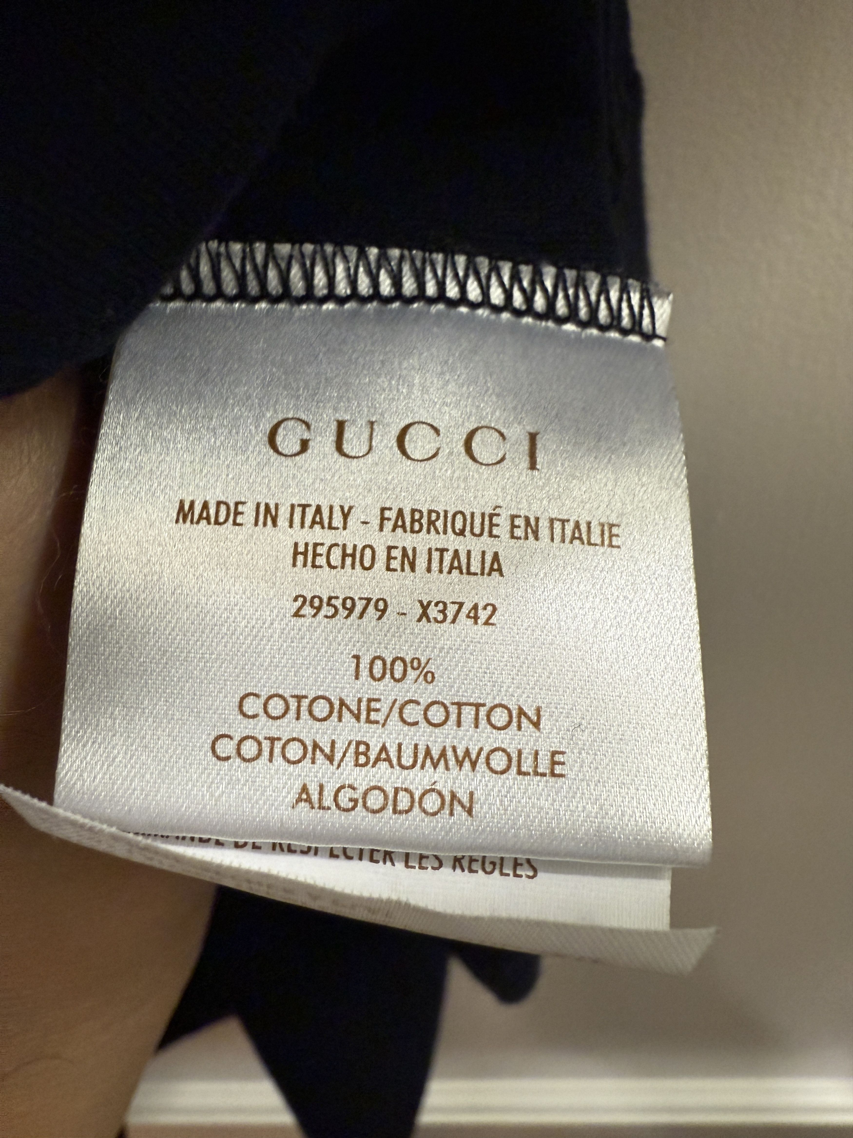 Gucci Gucci Black Interlocking G T-Shirt Size XXXL Size US XL / EU 56 / 4 - 5 Thumbnail