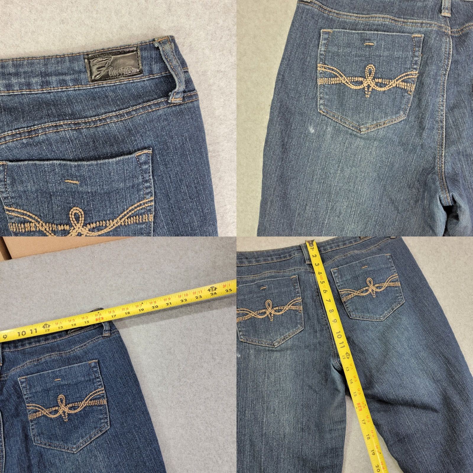 Vintage y2k Flavour By Bubblegum Jeans Women's Size 14 Size 36" / US 14 / IT 50 - 8 Thumbnail