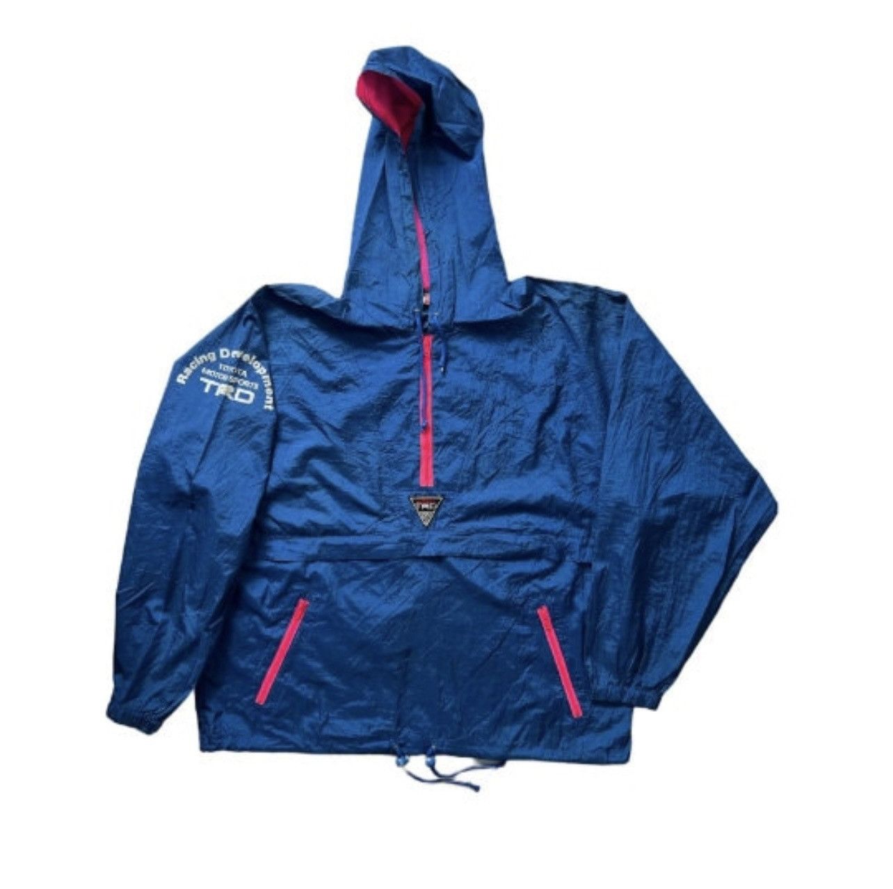 Japanese Brand VERY RARE VINTAGE JACKET ANORAK TRD TOYOTA RACING DEVELOPMEN Size US L / EU 52-54 / 3 - 1 Thumbnail