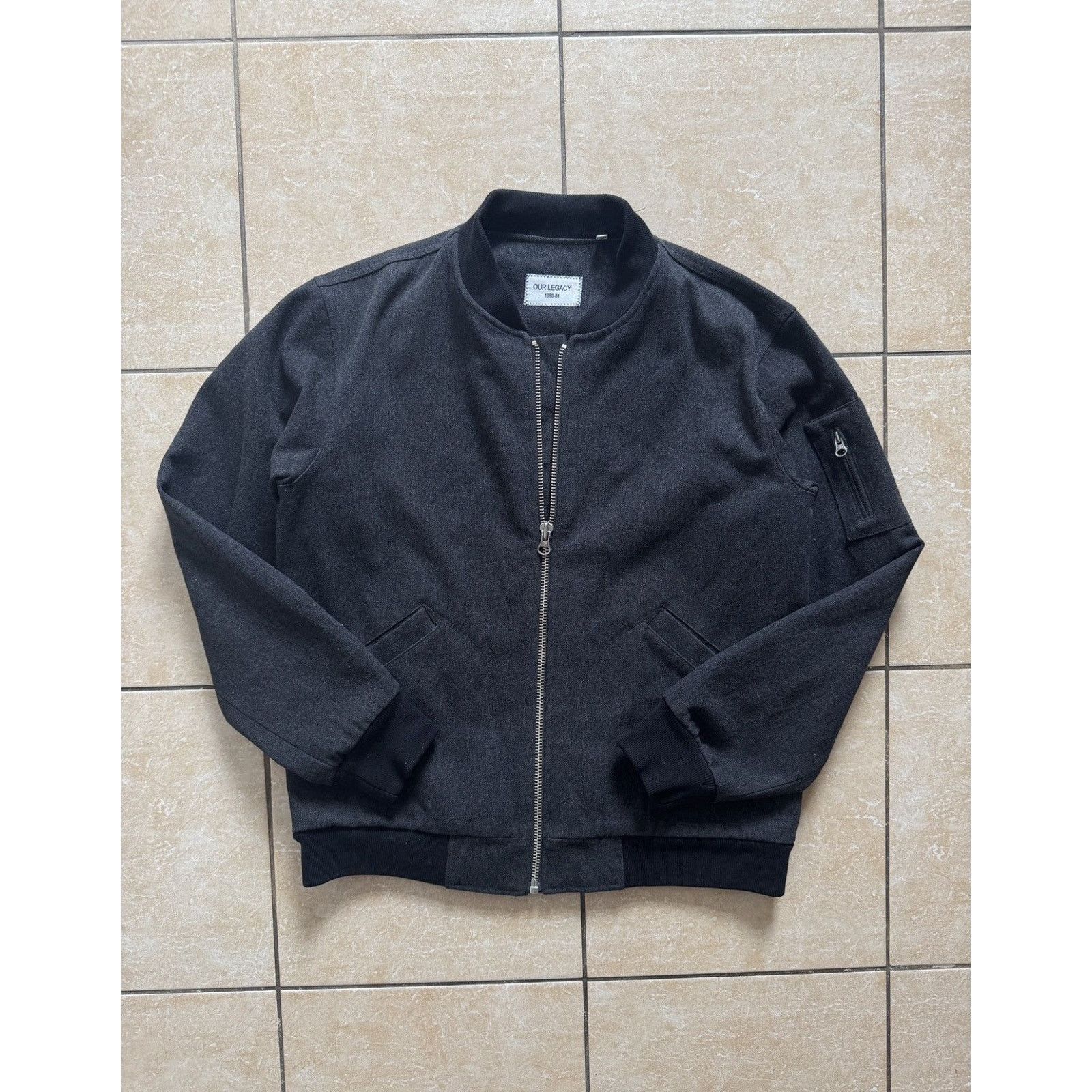 Our Legacy Vintage Our Legacy 1980-81 Wool Bomber Jacket Size US L / EU 52-54 / 3 - 1 Thumbnail