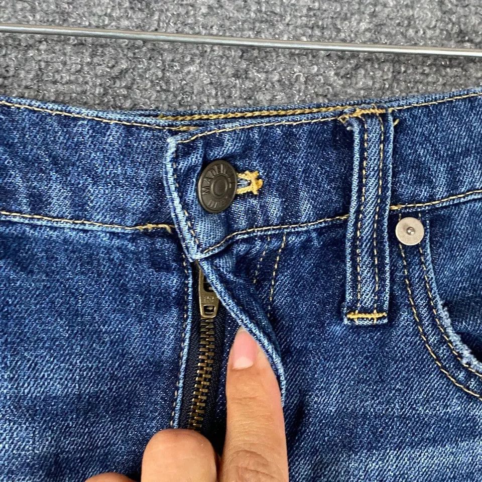 Madewell Madewell Skirt Women's 28 Denim 100% Cotton 30" Waist Adults Size 30" / US 8 / IT 44 - 2 Thumbnail
