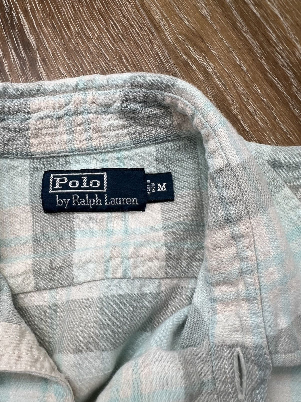 Polo Ralph Lauren × Vintage Vintage Polo Flannel Shirt Size US M / EU 48-50 / 2 - 3 Thumbnail
