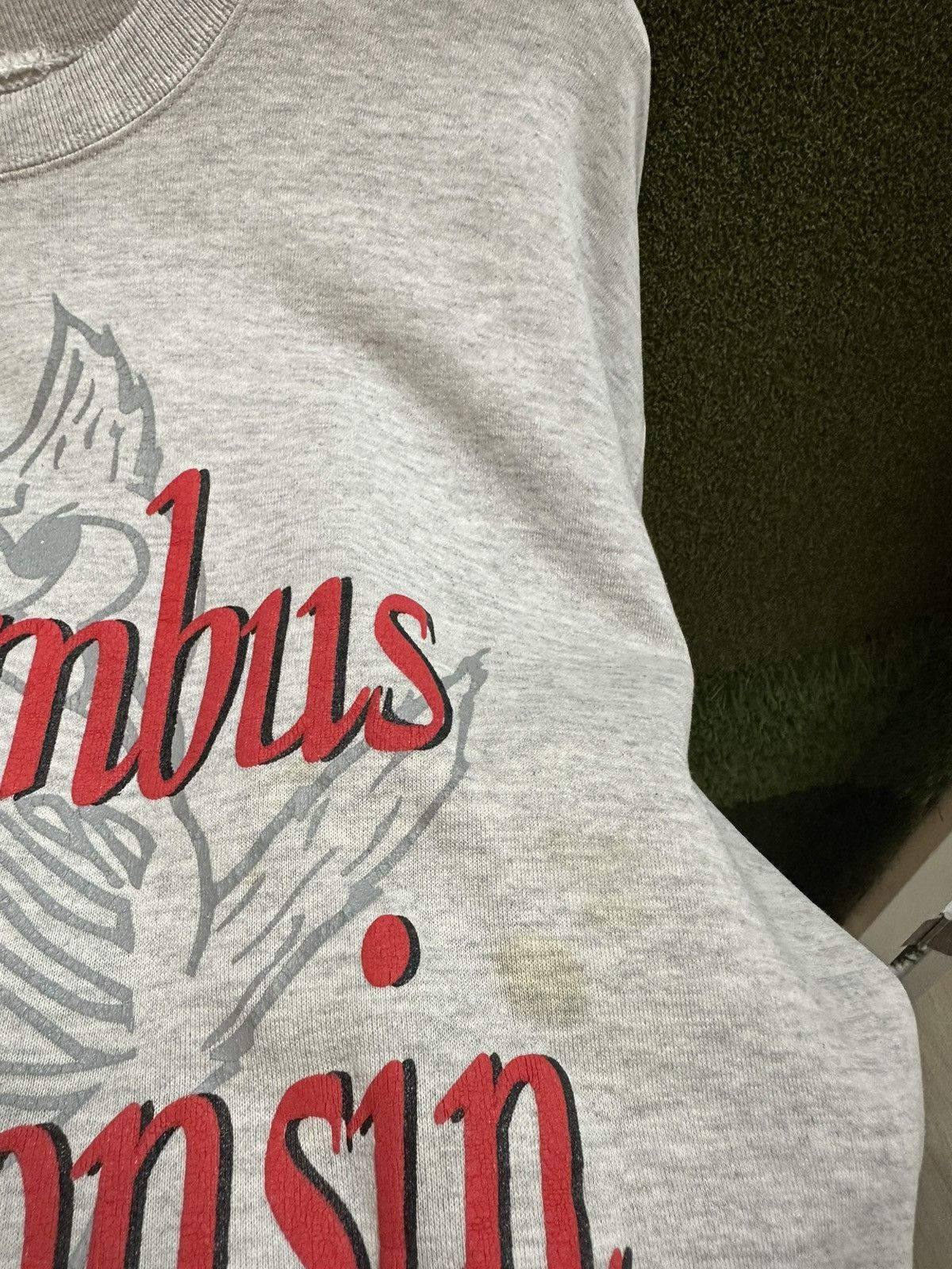 Vintage Vintage Columbus Wisconsin Bird Crewneck Large Size US L / EU 52-54 / 3 - 5 Thumbnail