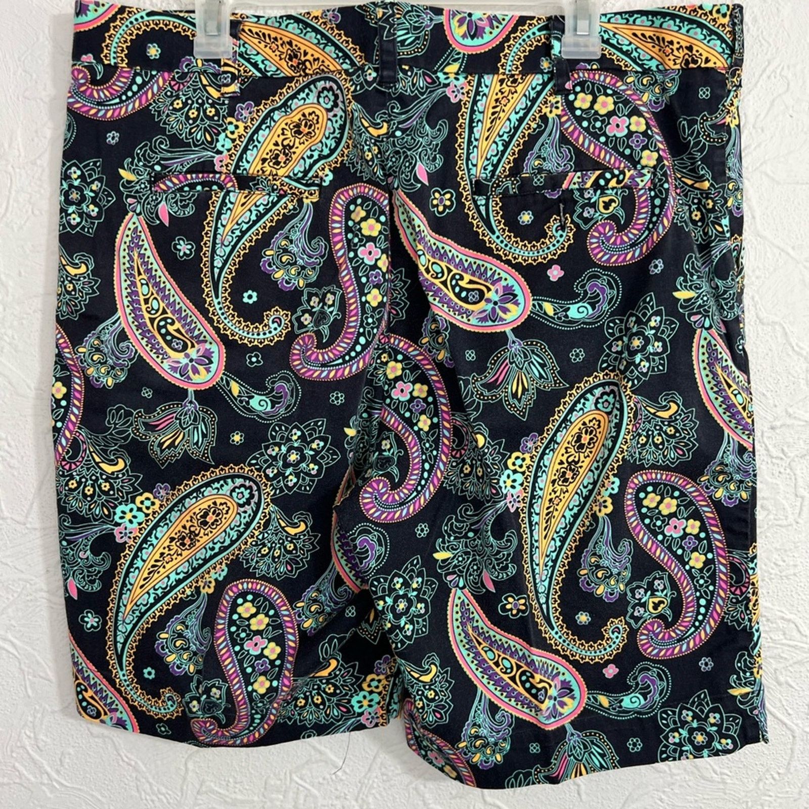 Callaway Golf Loudmouth Golf Shorts Men's Birds Paisley 9" Inseam Stretch Size US 40 / EU 56 - 2 Thumbnail