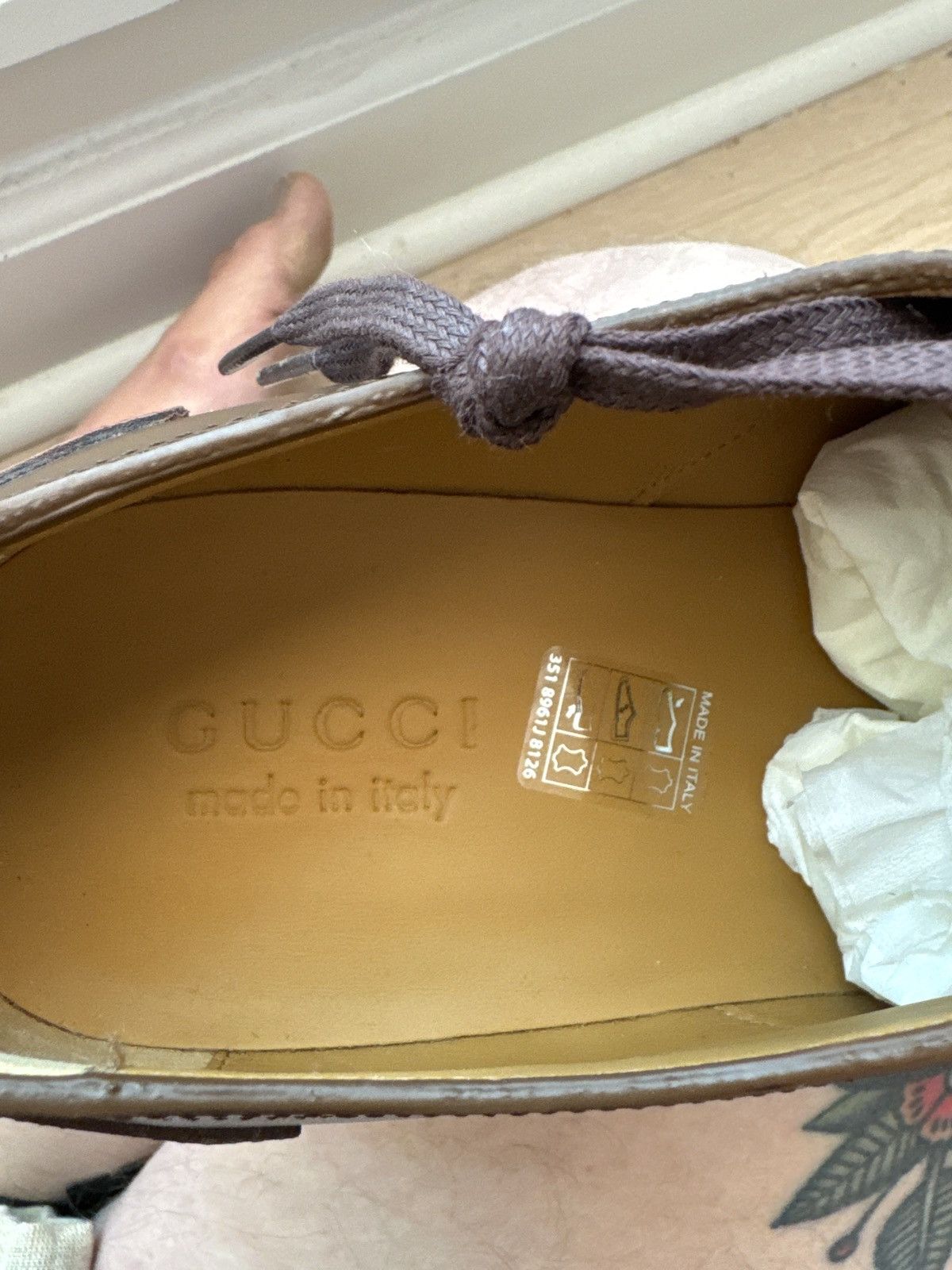 Gucci Gucci Goodyear welted Brogues Sz 12 Size US 13 / EU 46 - 4 Thumbnail
