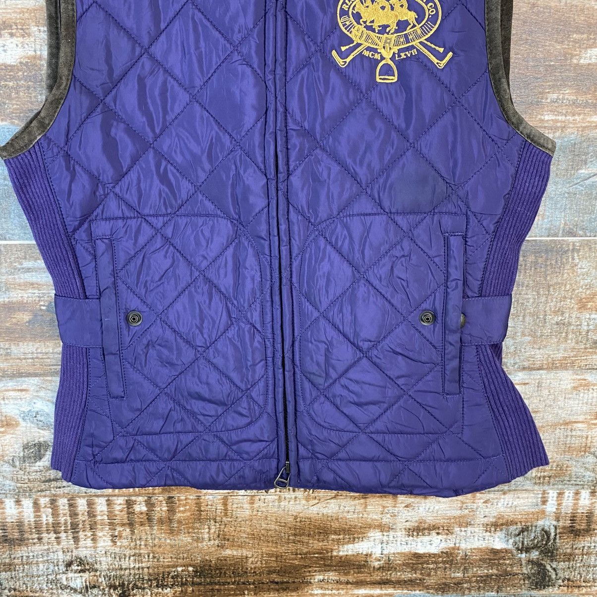 Polo Ralph Lauren DL Ralph Lauren Sports Purple Vest #C811 Size S / US 4 / IT 40 - 6 Thumbnail