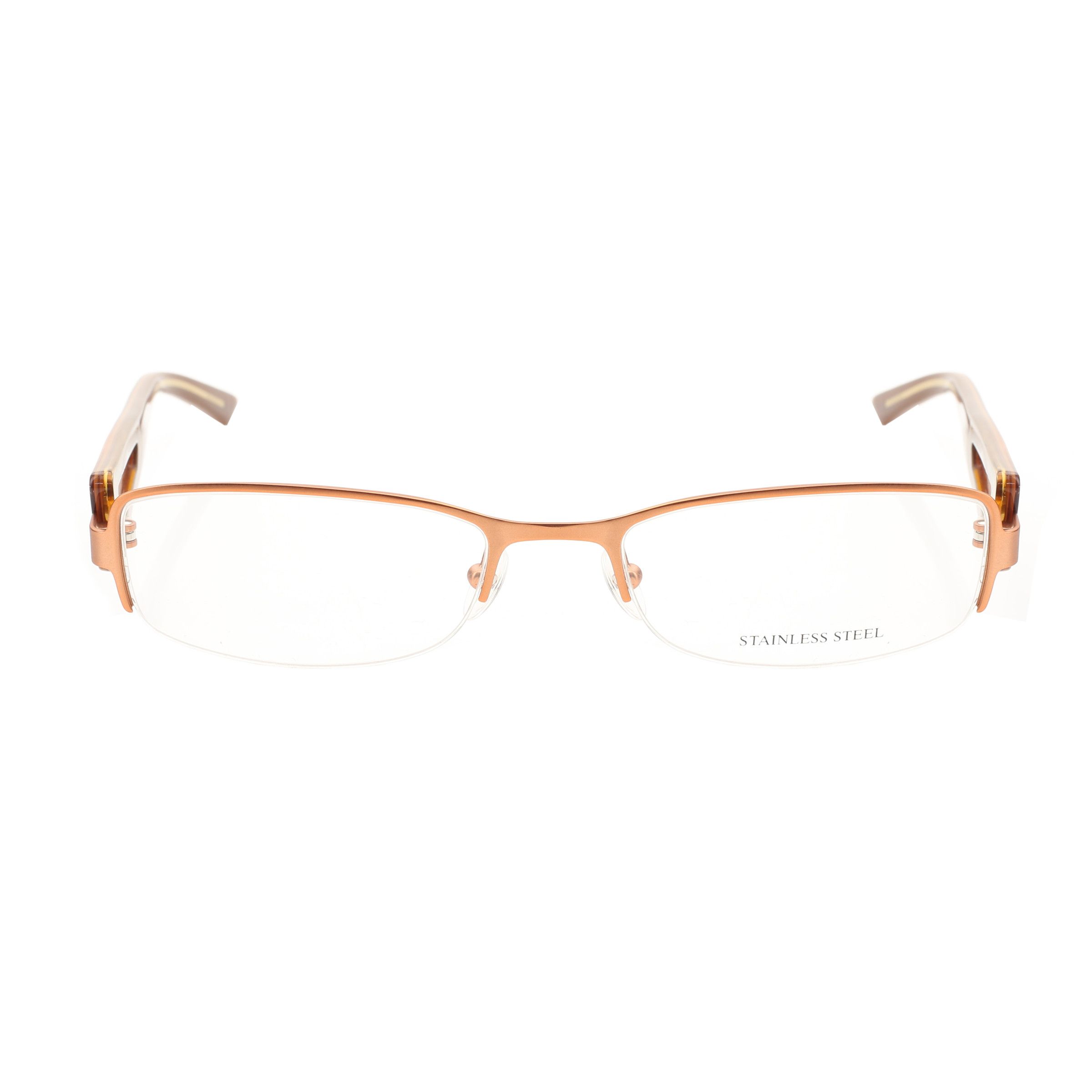 Diesel Diesel '00s Half Rim Triangle Temple Brass Glasses Size ONE SIZE - 3 Thumbnail