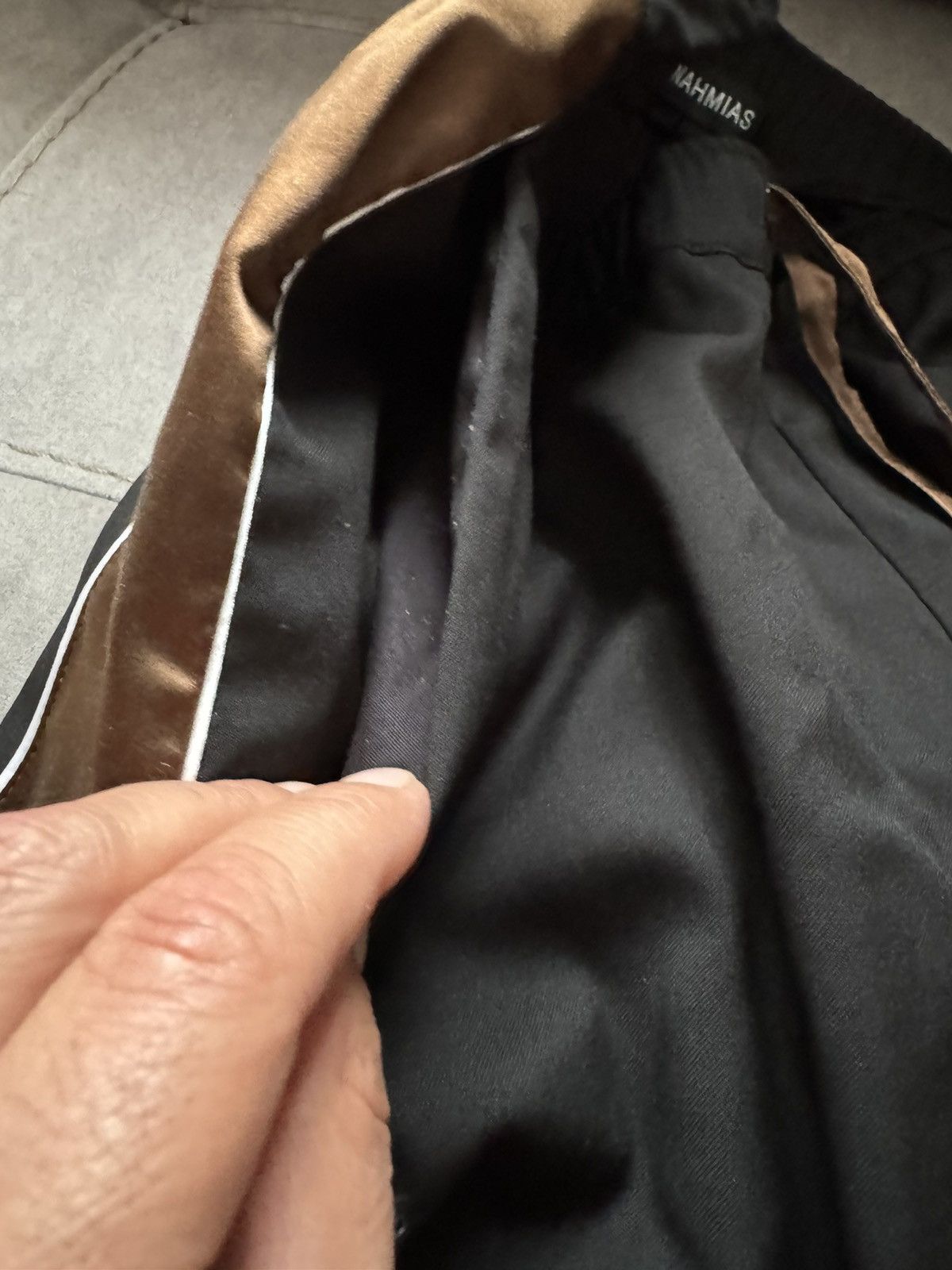Nahmias NAHMIAS track pants SEE PHOTOS FOR REAL TAPE MEASUREMENTS Size US 30 / EU 46 - 18 Thumbnail