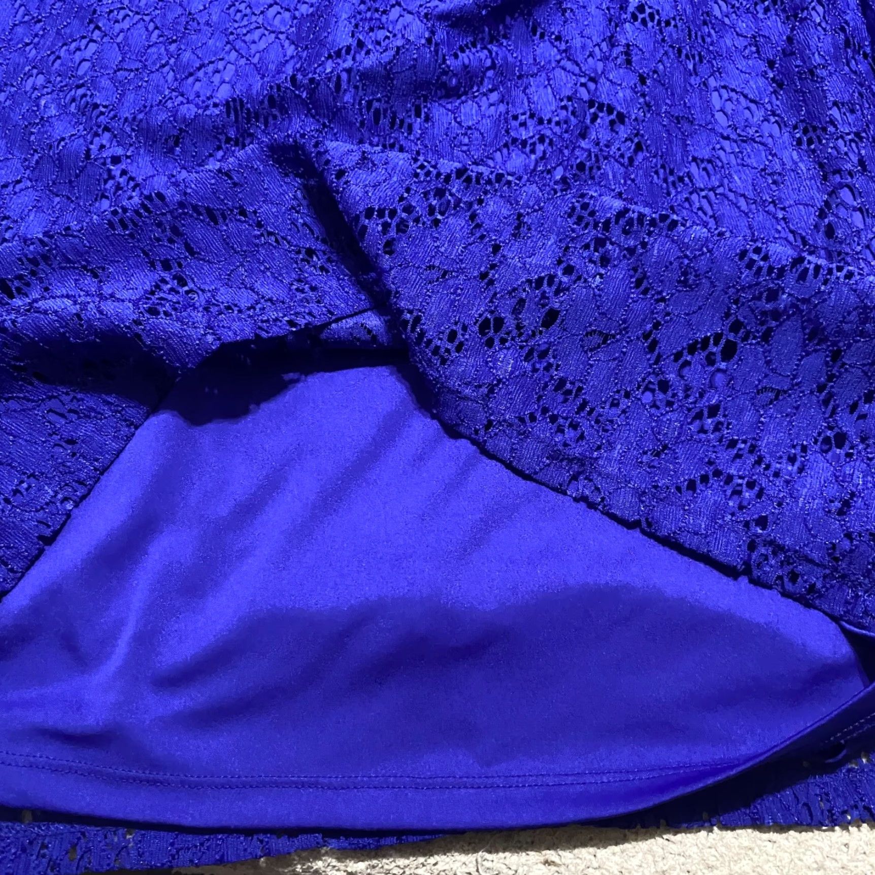 Chaps Chaps Dress Lined Sleeveless V-Neck Wrap Blue 12 Womens Shirt/Small? Size XL / US 12-14 / IT 48-50 - 6 Thumbnail