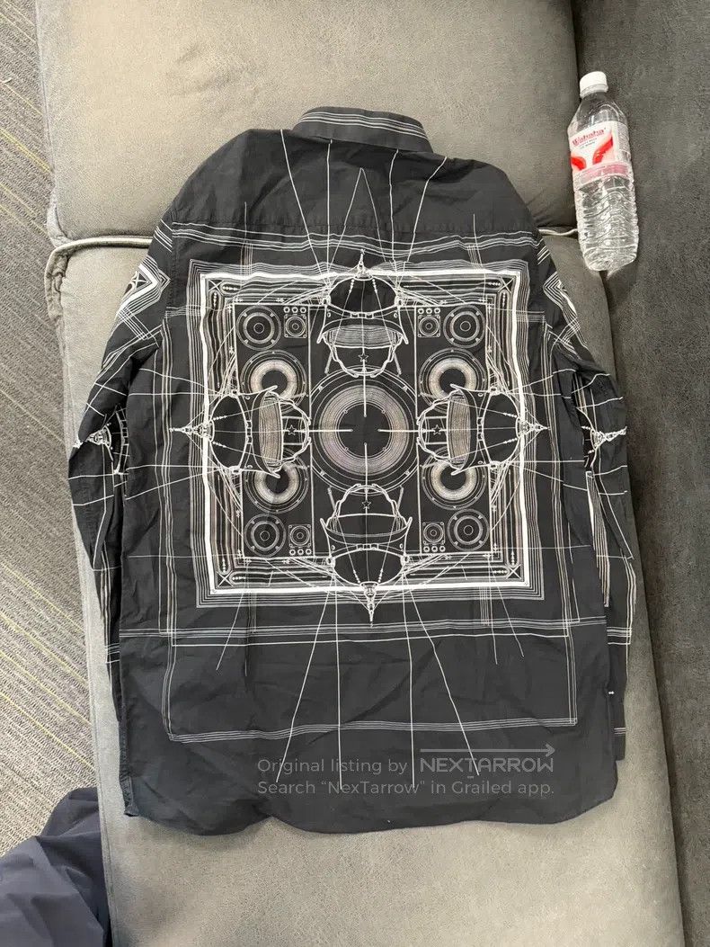 Givenchy Givenchy Size40 Classic Cobra Black Long Sleeve Shirt (Size Size US M / EU 48-50 / 2 - 2 Thumbnail