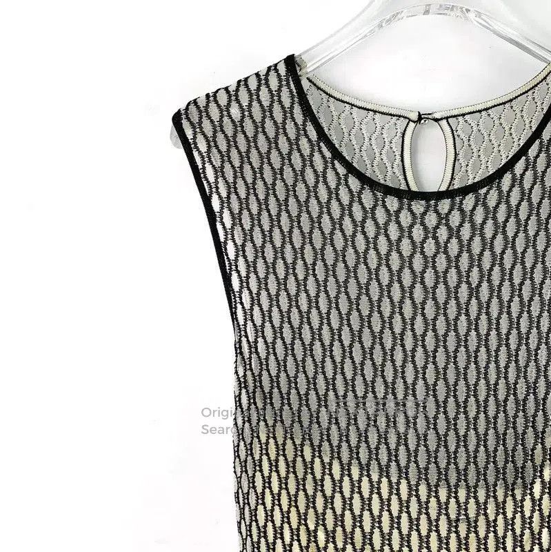 Dior Dior Colorblock Women's Midi Dress Size S . Size XS / US 0-2 / IT 36-38 - 3 Thumbnail