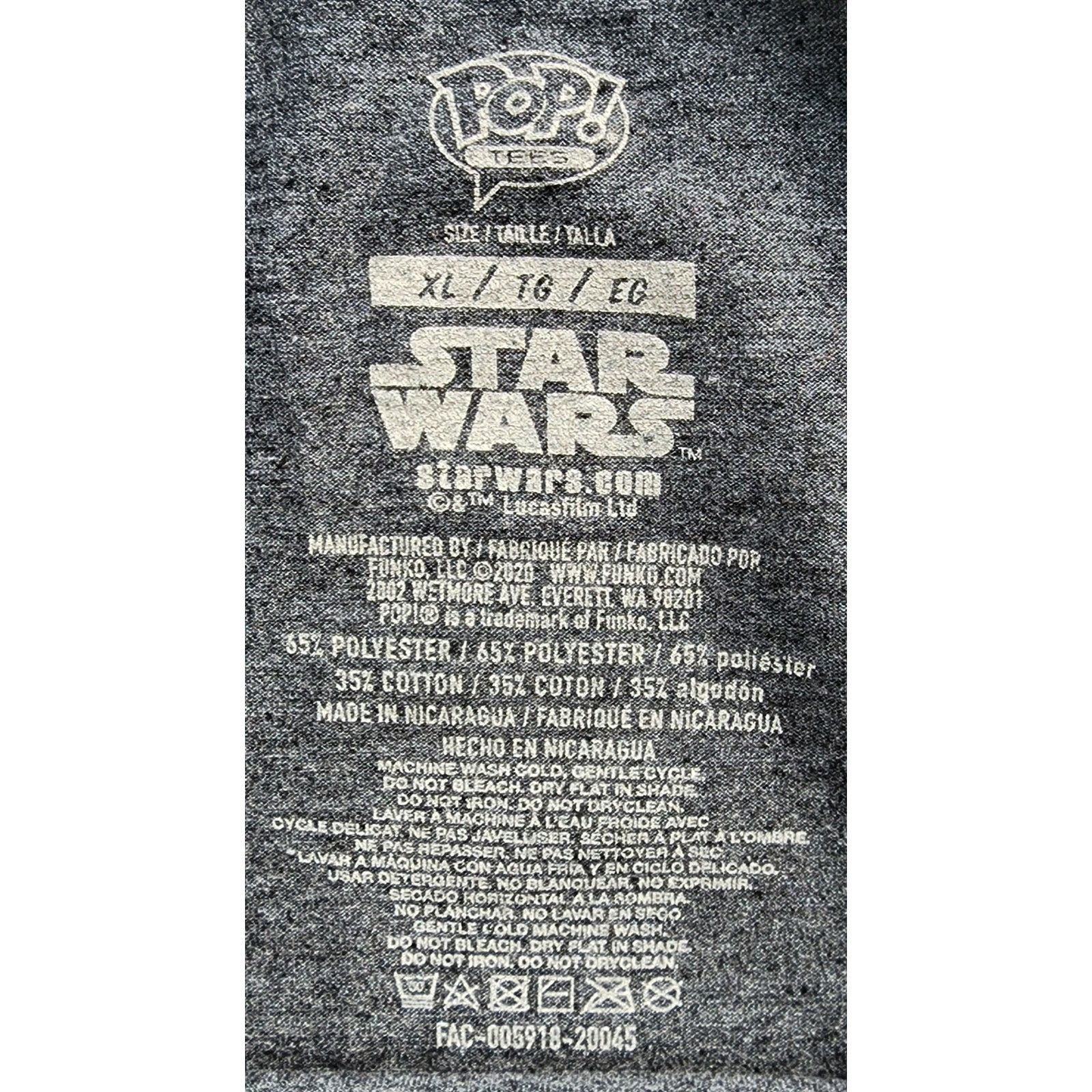Star Wars Star Wars Grogu Gray T-Shirt Size XL Size US XL / EU 56 / 4 - 6 Thumbnail