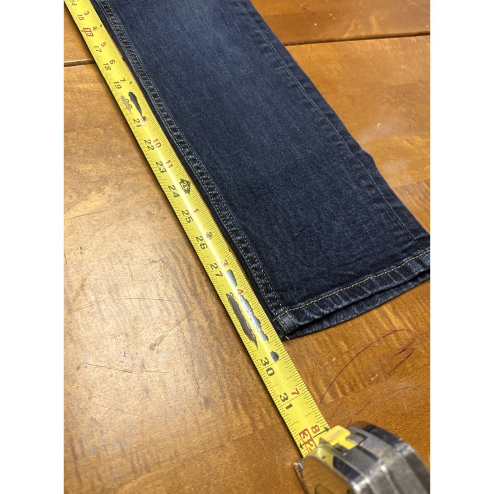 Levi's Levi's 510 Jeans Men 32X30 Slim Straight Blue Light Wash Denim Pants Size US 32 / EU 48 - 2 Thumbnail