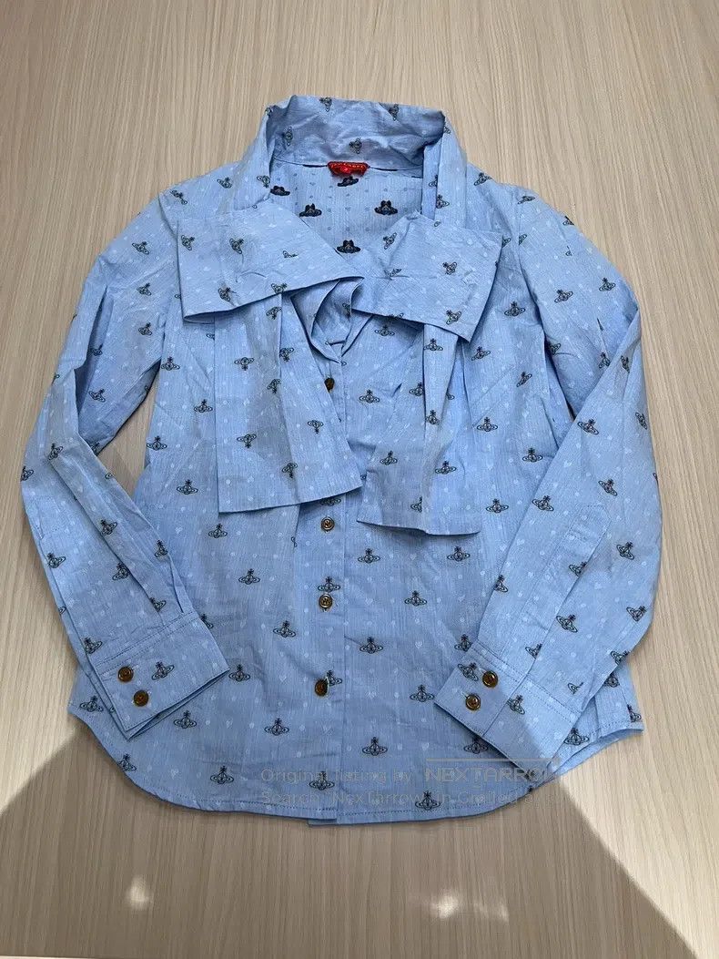 Vivienne Westwood Vivienne Westwood Bow tie shirt Size M / US 6-8 / IT 42-44 - 1 Thumbnail