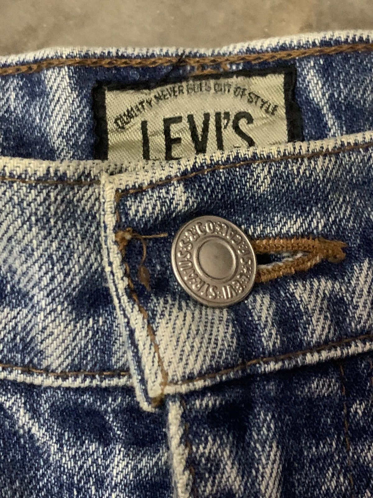 Japanese Brand × Levi's × Levi's Vintage Clothing Vintage Levis Acid Wash Denim Jeans Size US 33 - 6 Thumbnail