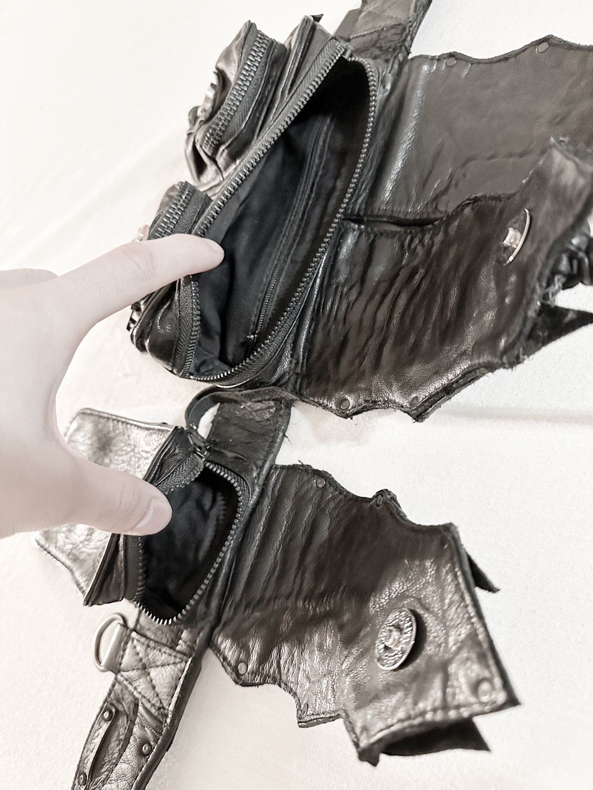 KMRii kmrii leather belt bag Size 28 - 4 Thumbnail