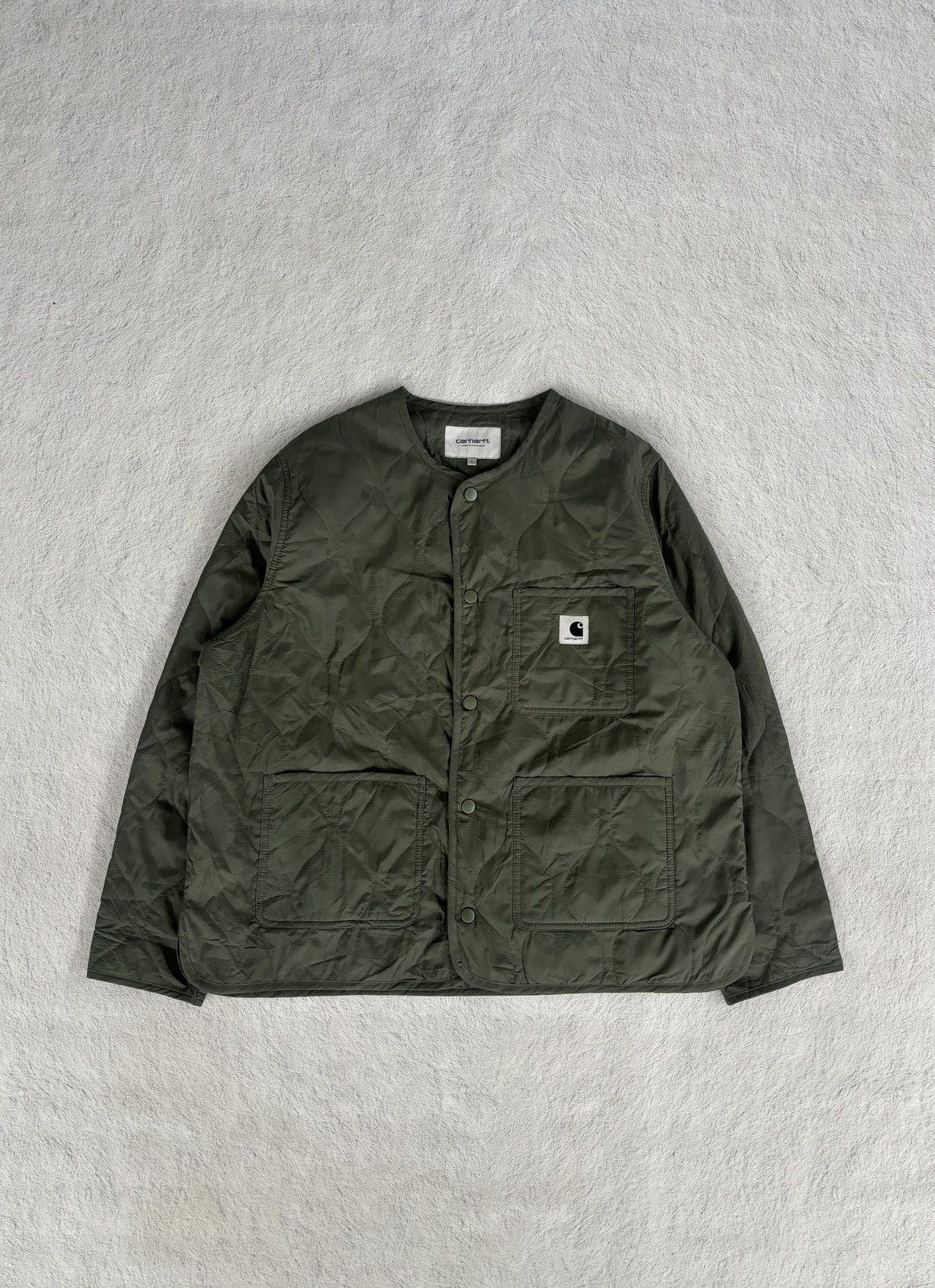 Other Carhartt Wip - Skyler Onion Quilted Jacket Size US L / EU 52-54 / 3 - 1 Thumbnail