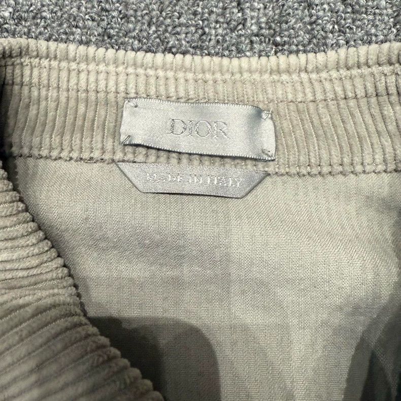 Dior Dior Gray Corduroy Shirt Jacket-2506 Size US M / EU 48-50 / 2 - 5 Thumbnail