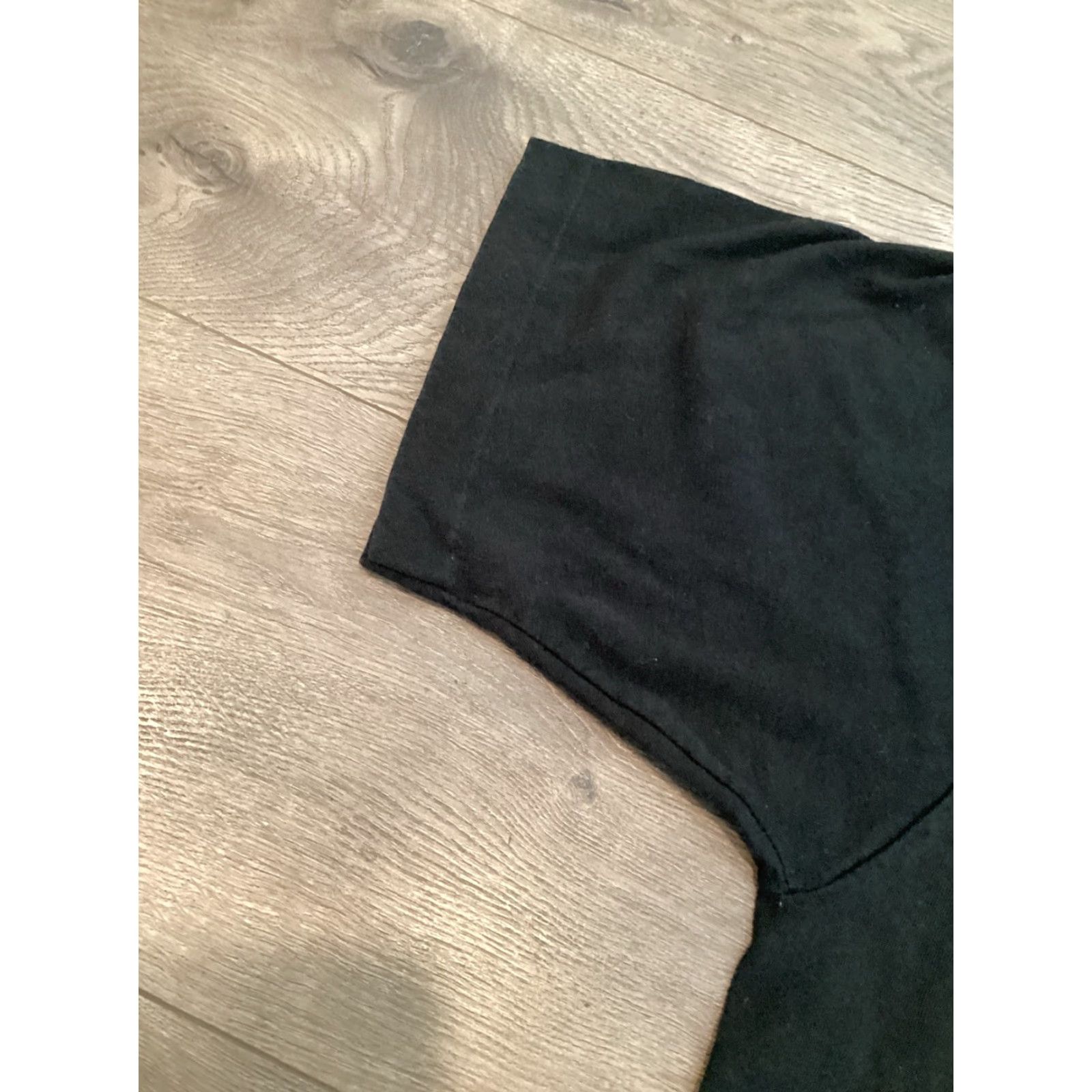 Vintage VINTAGE Fruit Of The Loom Shirt Mens XL Jazz Festival 1990s Black Crew Neck T-Shirt Logo USA Musi c 90s Boys/Mens Size US XL / EU 56 / 4 - 3 Thumbnail