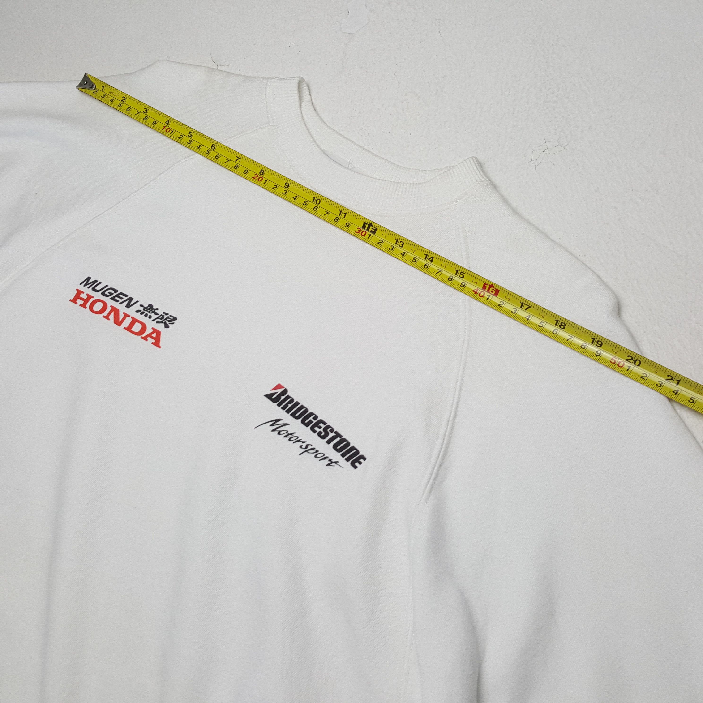 Japanese Brand × Vintage BRIDGESTONE X MUGEN HONDA Motorsports Custom Art Sweatshirt Size US S / EU 44-46 / 1 - 5 Thumbnail