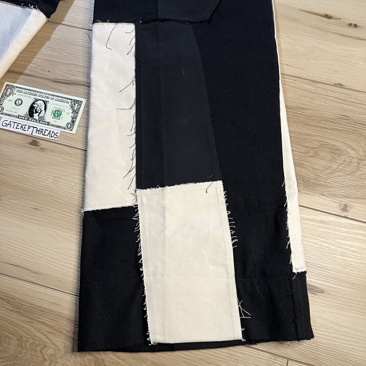 Rick Owens Rick Owens Straytukay Patchwork Pants DSM Exclusive Size US 33 - 18 Thumbnail