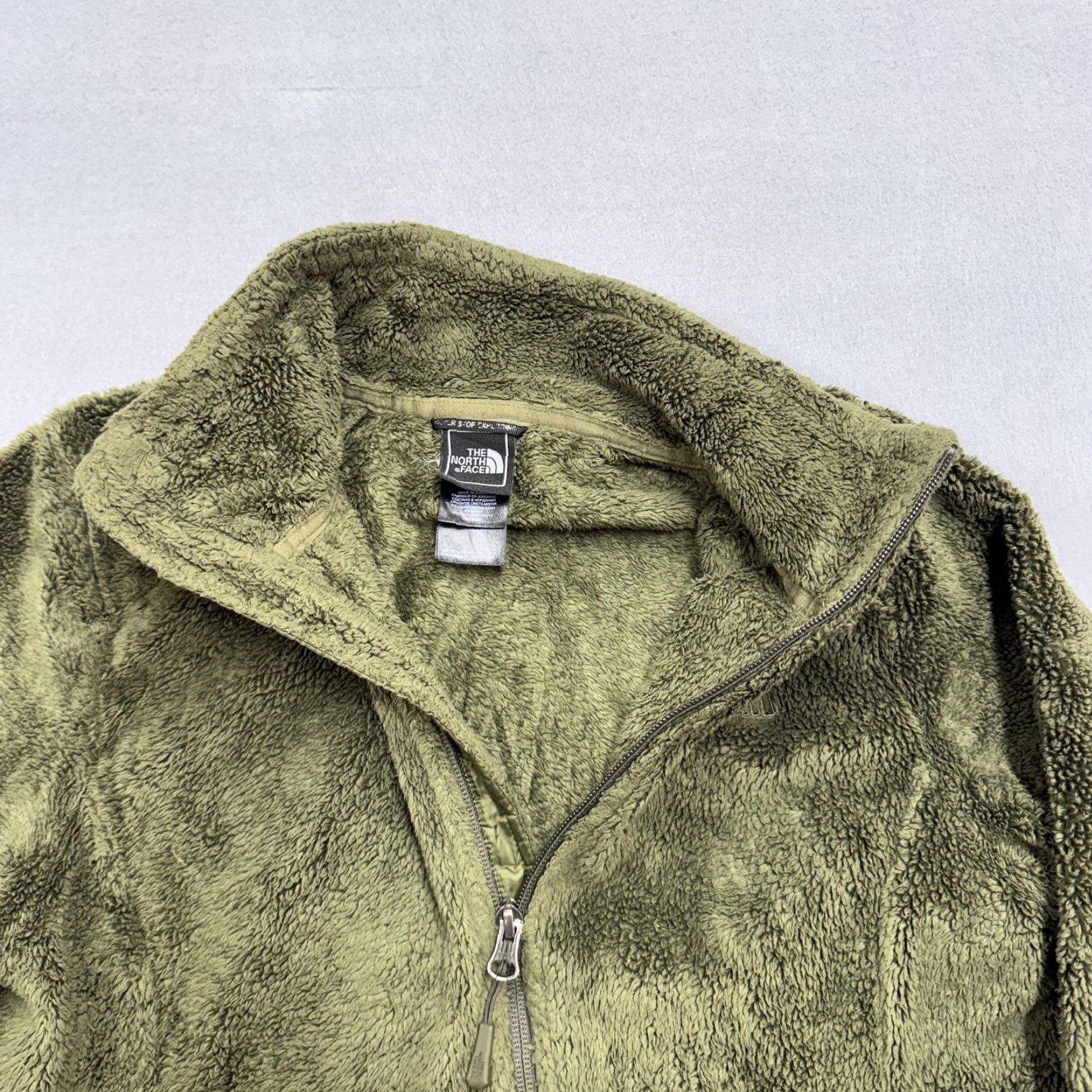 The North Face The North Face Jacket Womens Small Green High Pile Fleece Full Zip Soft Size S / US 4 / IT 40 - 7 Thumbnail