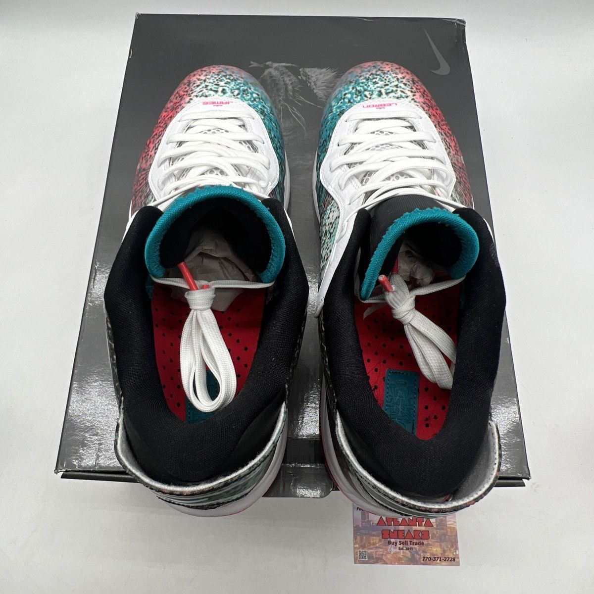 Nike Lebron 8 low Miami night Size US 12 / EU 45 - 7 Thumbnail