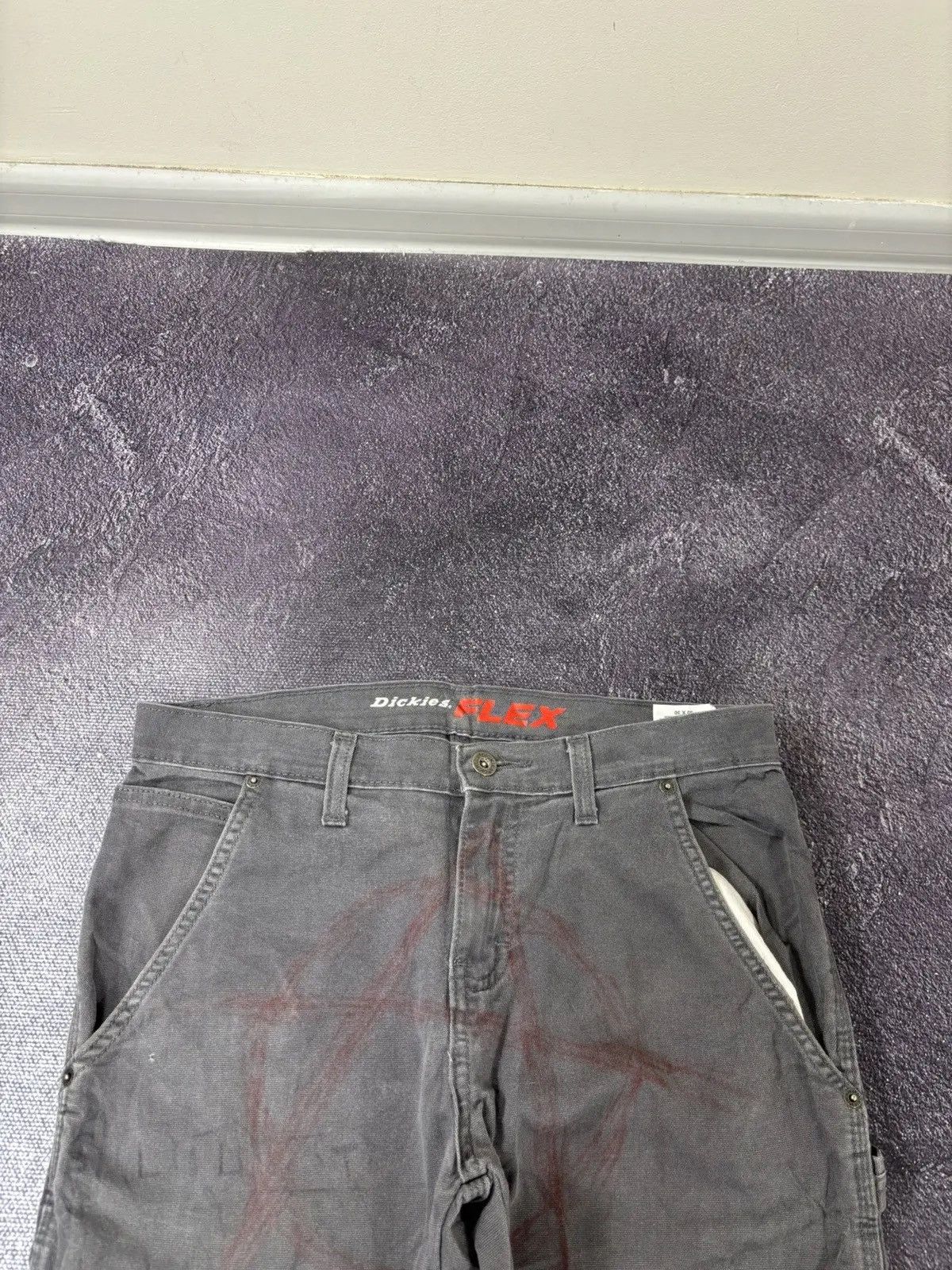 Dickies × Vintage Vintage Dickies Custom Anarchy Cult 1/1 Hype Pants Size US 30 / EU 46 - 11 Thumbnail
