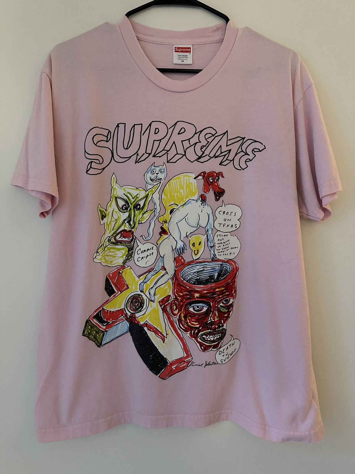 Supreme Supreme Daniel Johnston Logo Tee Size US M / EU 48-50 / 2 - 1 Thumbnail