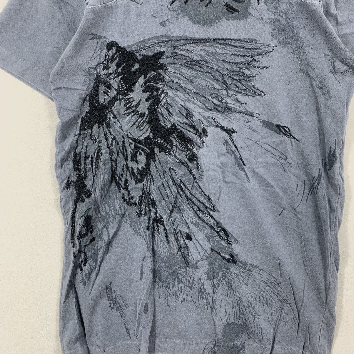Diesel DIESEL BLACK GOLD Embroidered Design Short Sleeve Tshirt Size US S / EU 44-46 / 1 - 4 Thumbnail