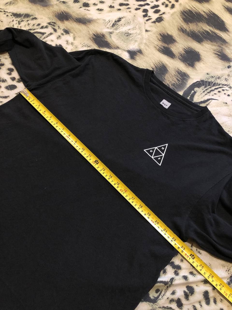 Huf Huf T shirt Longsleeve Skate Streetwear Logo 90s | Size US XXL / EU 58 / 5 - 11 Thumbnail