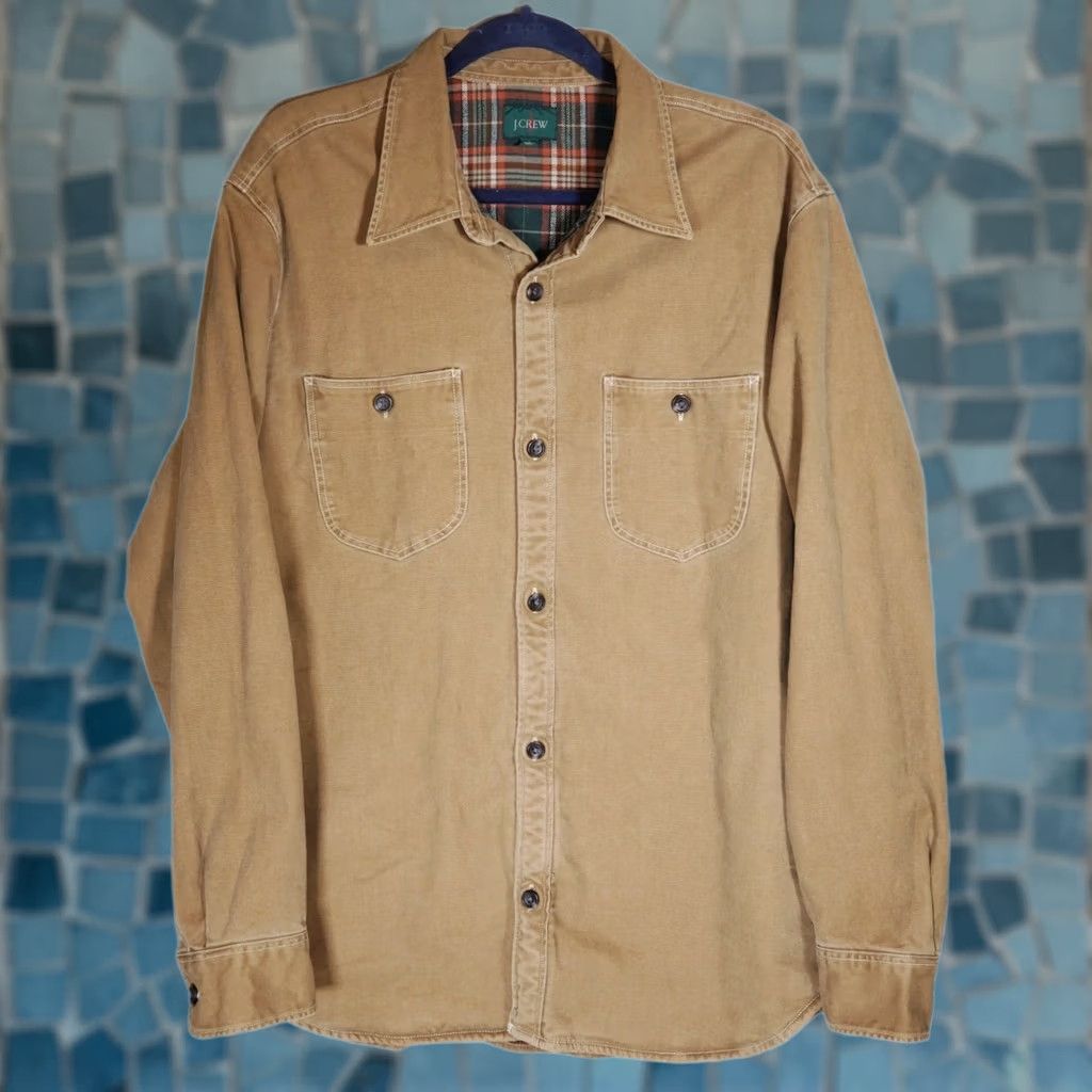 J.Crew VINTAGE J.CREW Shirtjac Shirt Jacket L Jay-? Size US L / EU 52-54 / 3 - 1 Thumbnail
