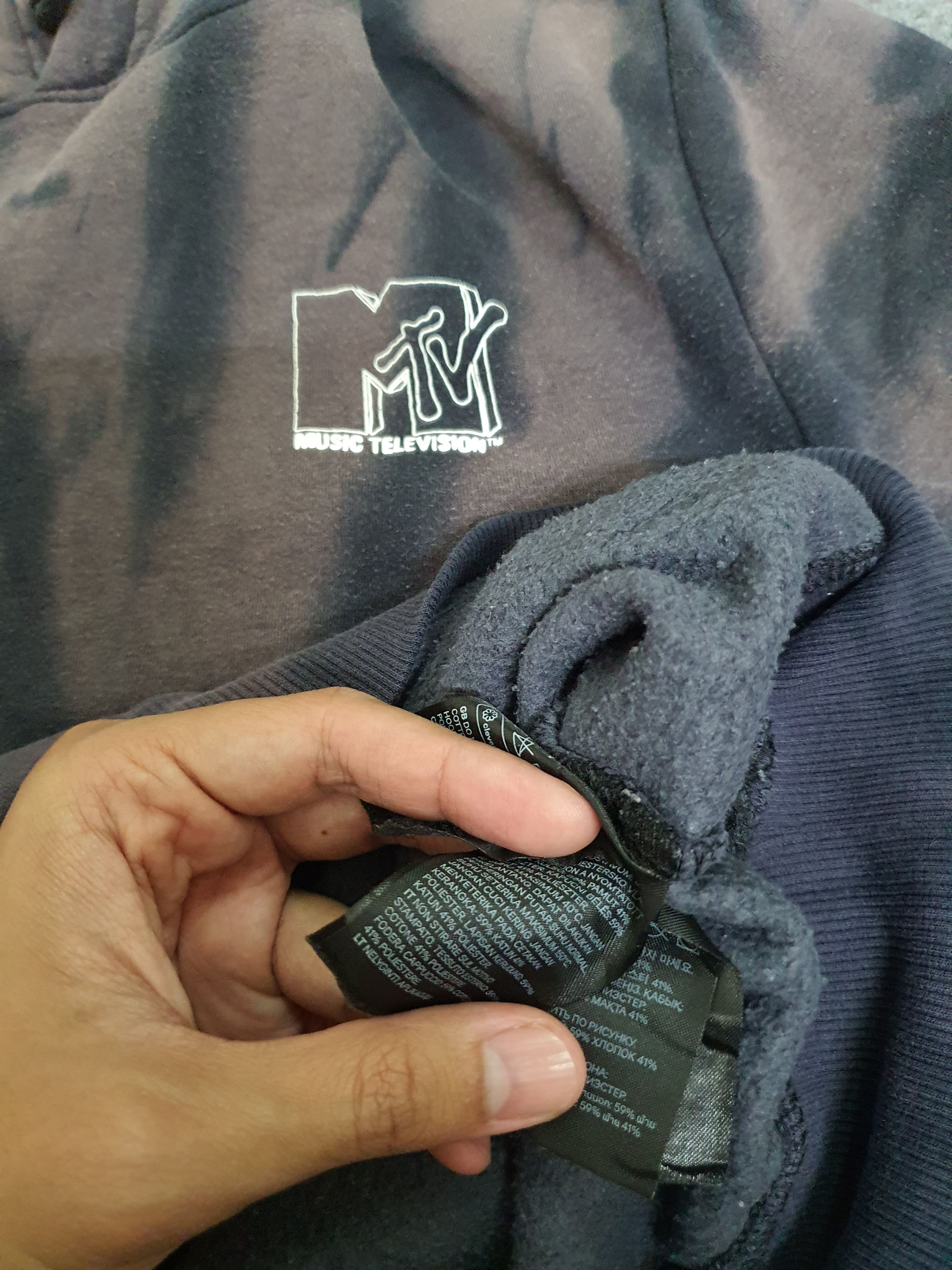 H&M H&M x MTV tie-dye hoodie Size US S / EU 44-46 / 1 - 9 Thumbnail