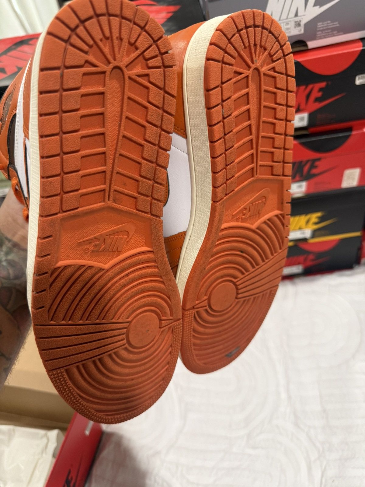 Jordan Brand Air Jordan 1 orange/white size 11.5 Size US 11.5 / IT 41.5 - 6 Thumbnail