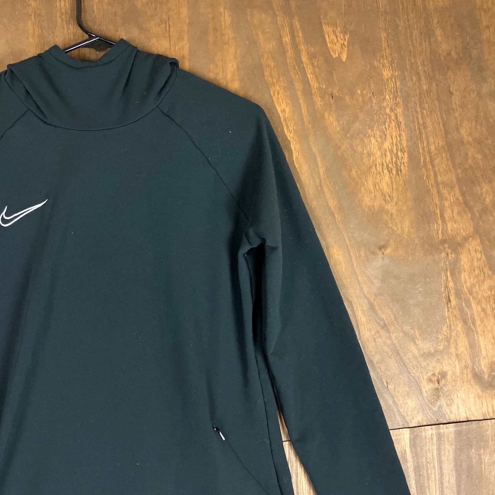 Nike Nike Womens Hoodie Black Dri Fit Slim Fit Hooded Pullover Medium Size M / US 6-8 / IT 42-44 - 5 Thumbnail