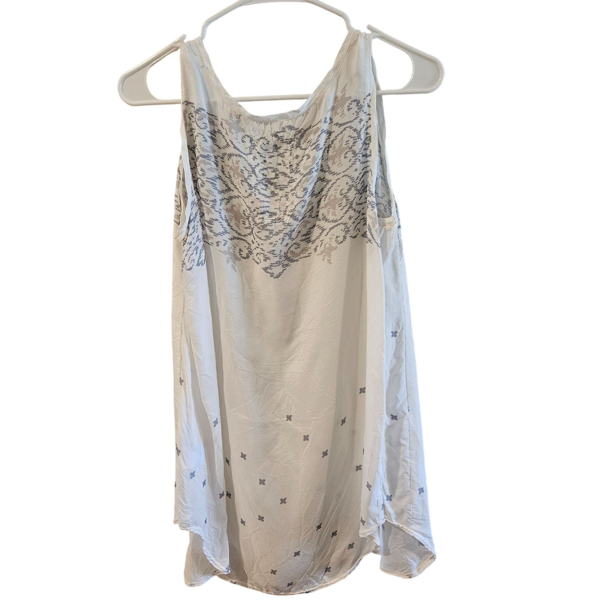 Johnny Was Johnny Was Women’s Ivory S Artisanal Core Cottage Boho Chic Size S / US 4 / IT 40 - 4 Thumbnail